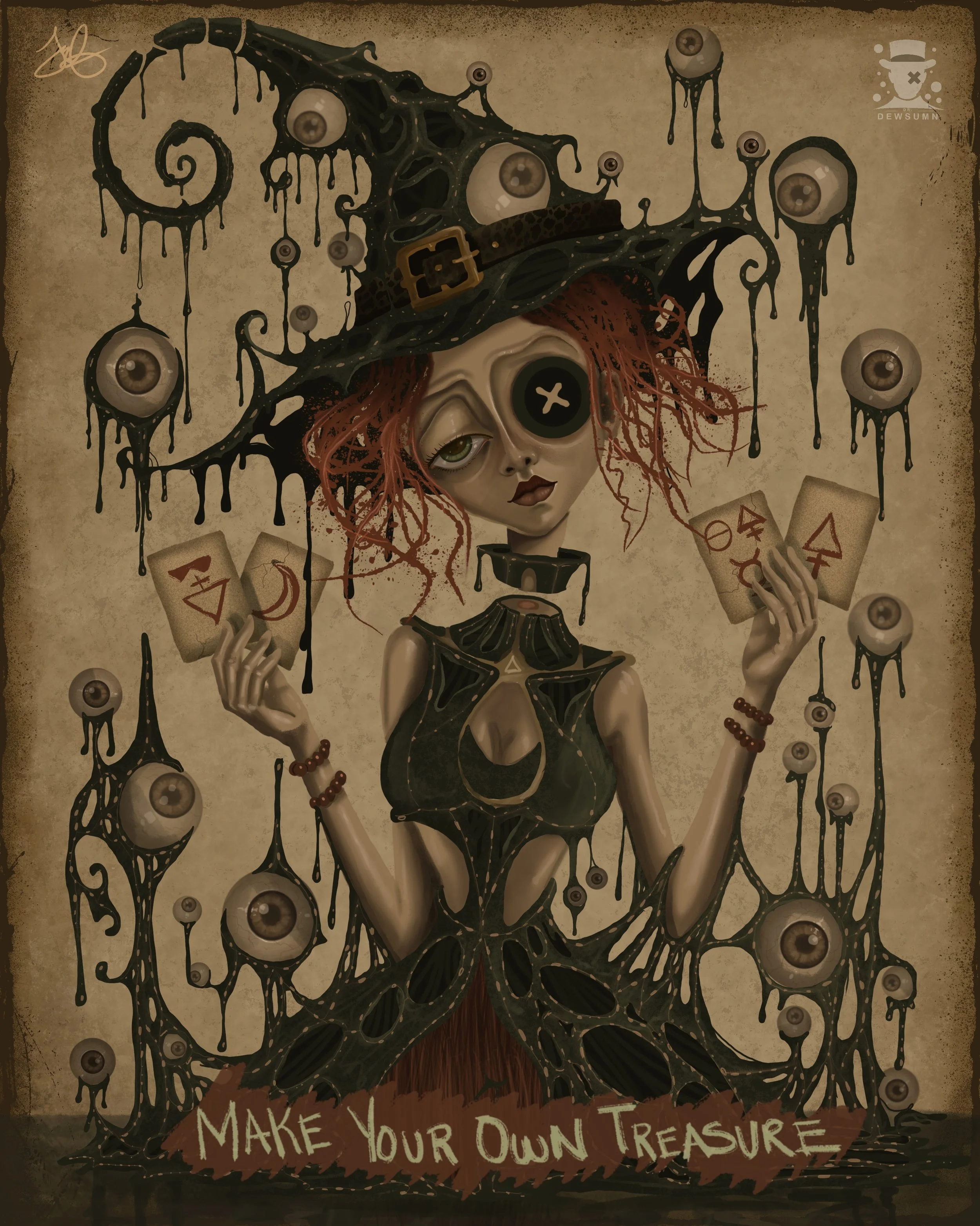 "The Black Camphor Alewife" Digital