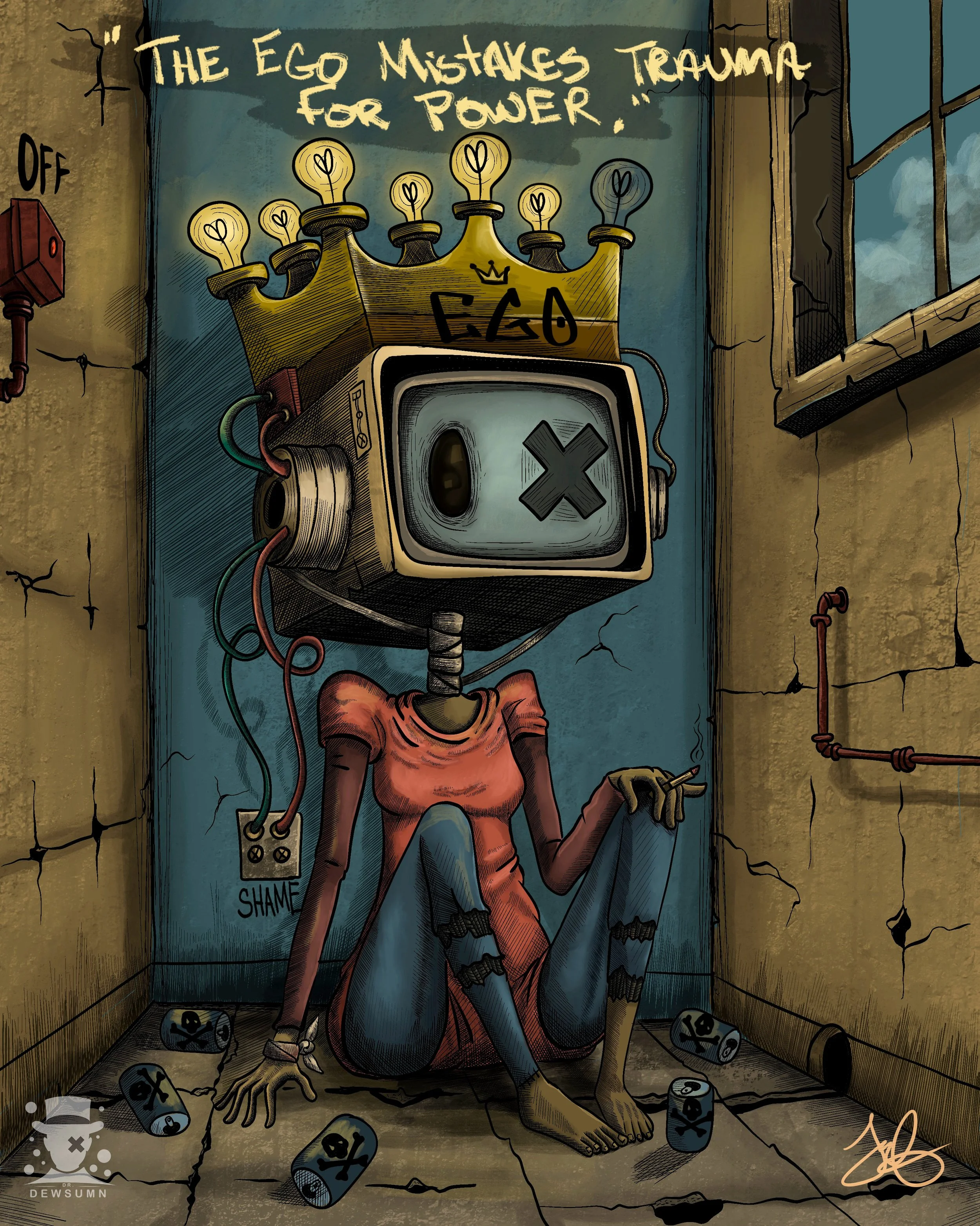 "A Crown from Trauma" Digital