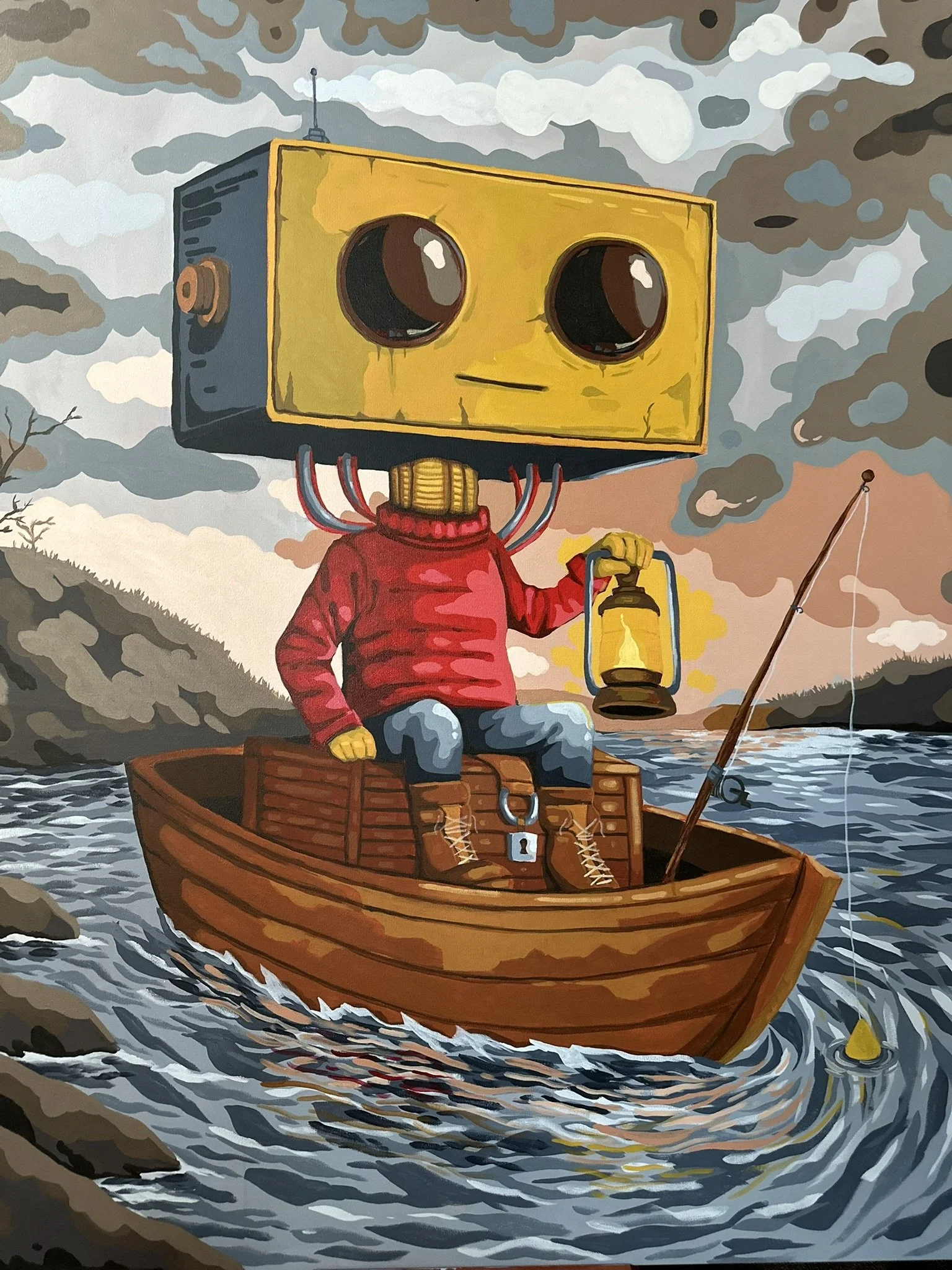 "Neil: The Guide" 48x60