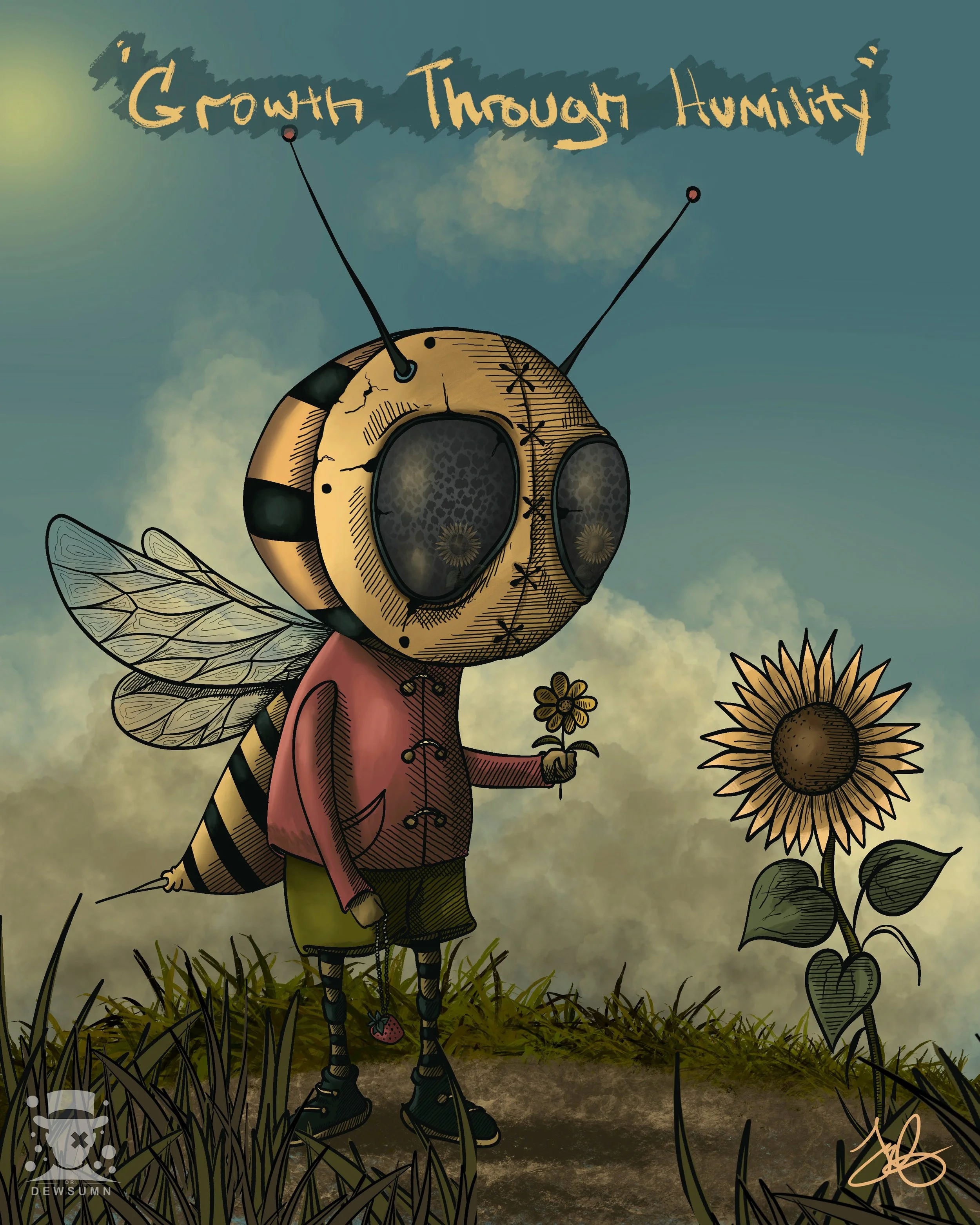 "A Gazing Muse" Digital