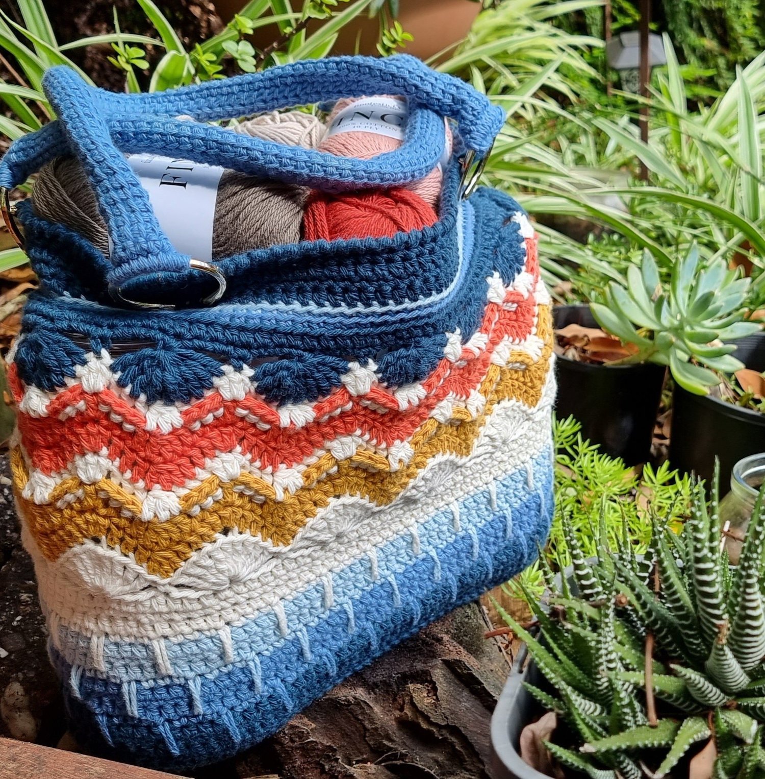 Crochet Pattern Beach Bag Stevie Tote
