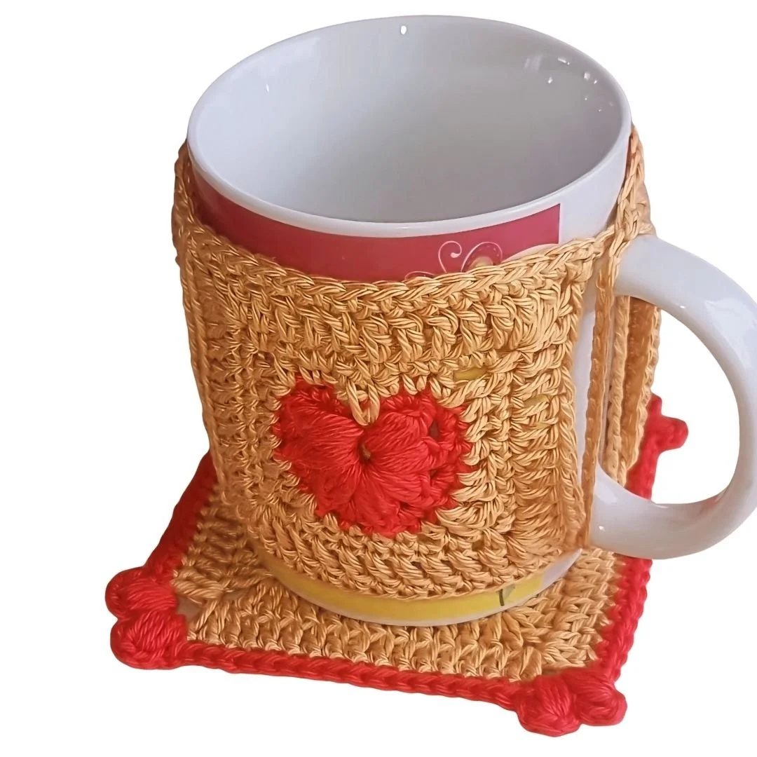 Valentine Kisses Granny Square - US Terms