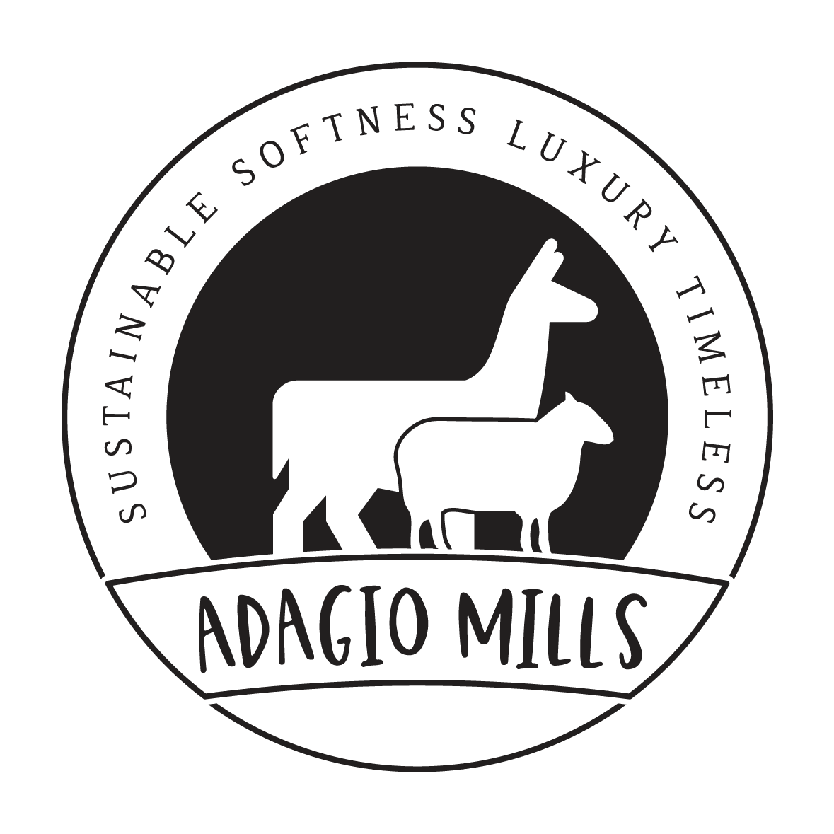 Adagio Mills logo