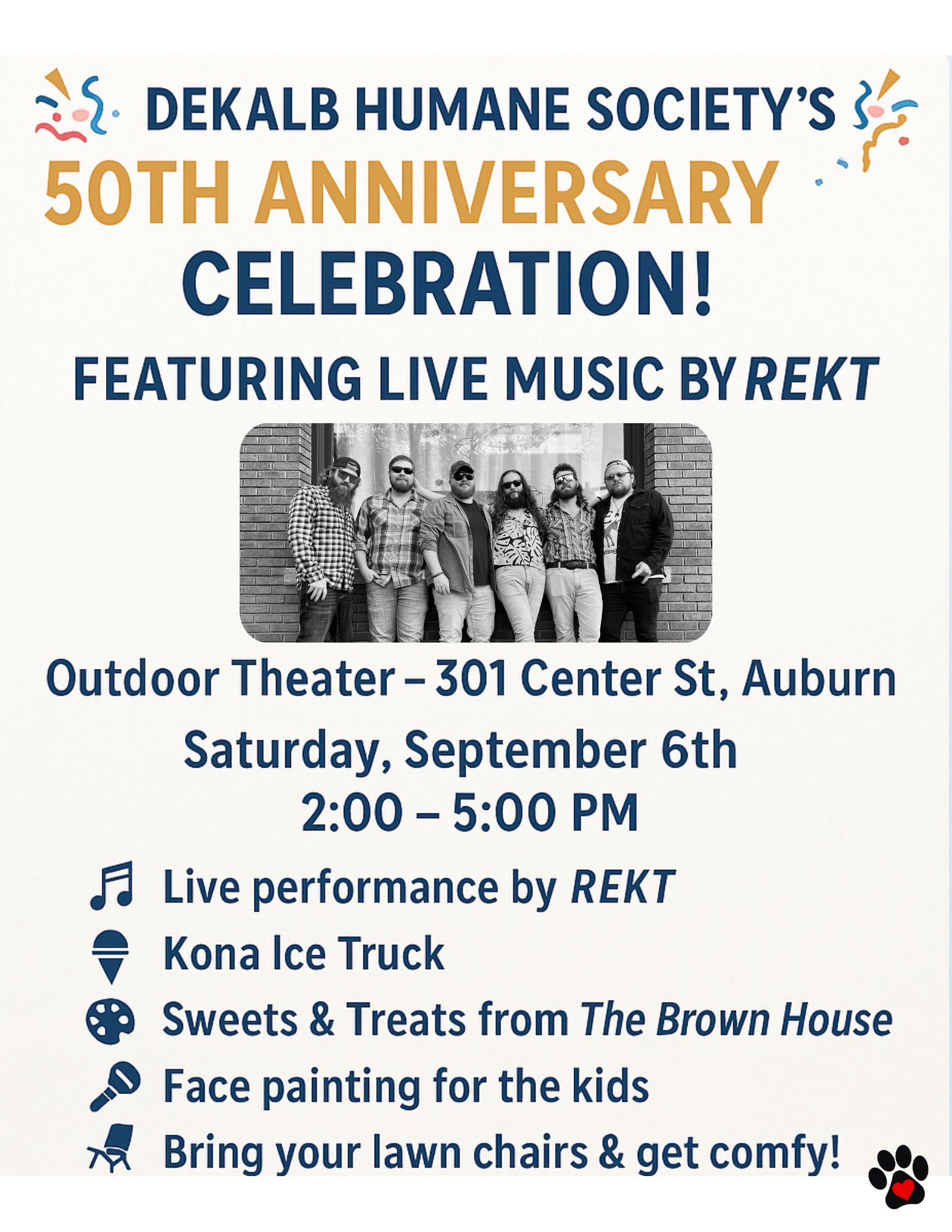 Dekalb Humane Societies 50th Anniversary Celebration