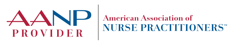 Logo of the American Association of Nurse Practitioners with the text 'AAPN Provider' and the organization's full name.