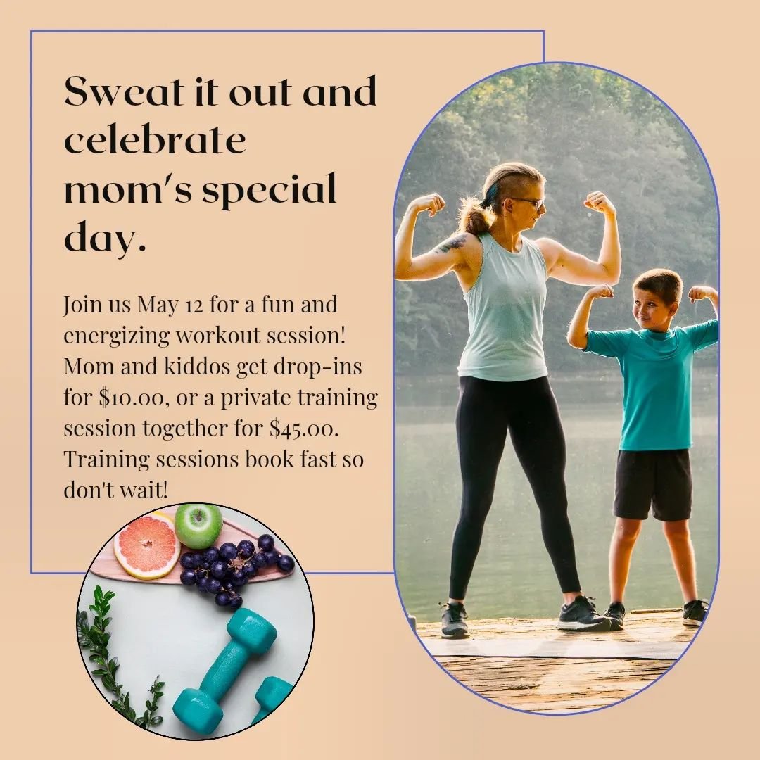 Celebrate moms with us! Bring your kiddos for a sweat session after dad makes you breakfast 😉 Drop-ins are on a walk-in basis, but DM us to take advantage of our 2:1 training sessions! 
#mothersday #love #family #community