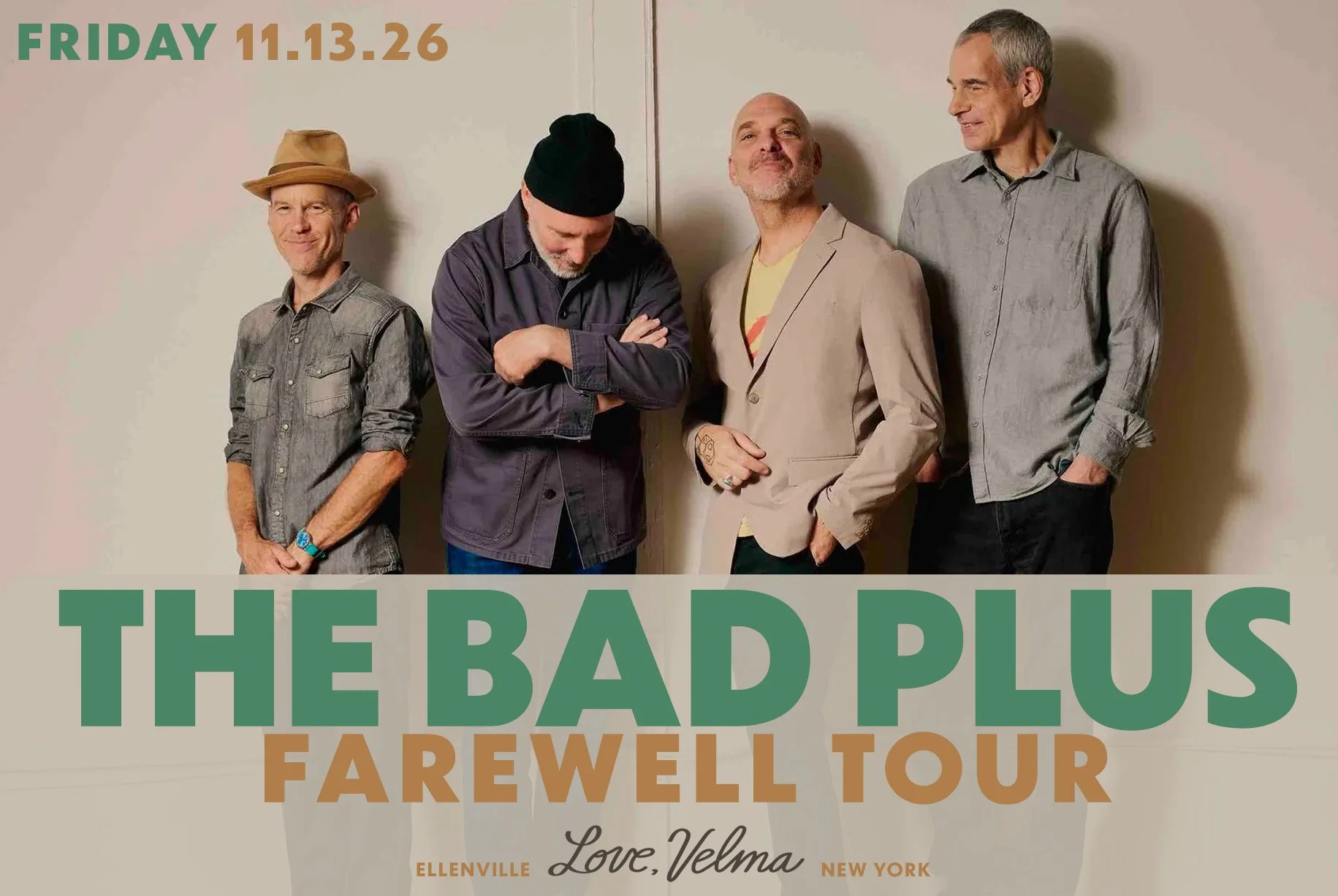 THE BAD PLUS FAREWELL TOUR