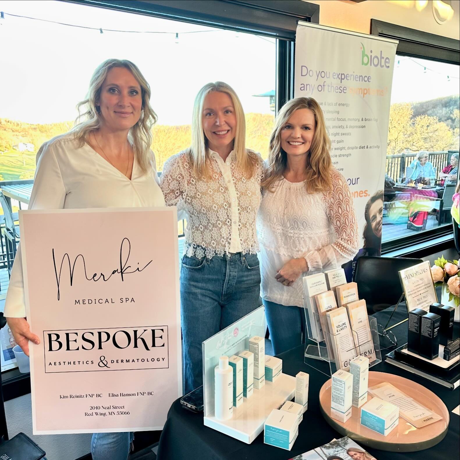 We had the best time at the Women and Wine event. So lovely to meet all of you who came out and we always enjoy educating you on our services. We can&rsquo;t wait to see you at the med spa for your dermatological, aesthetic and hormone replacement ne
