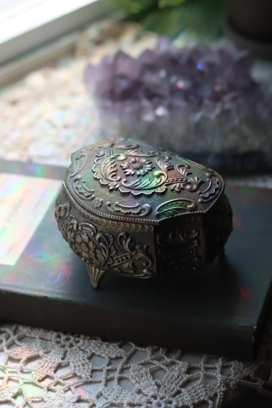 Metal Jewelry Box