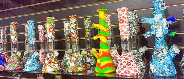 Premium functional glass and custom glassware pieces at Tj vape & tobacco on Fabian Dr, Aiken