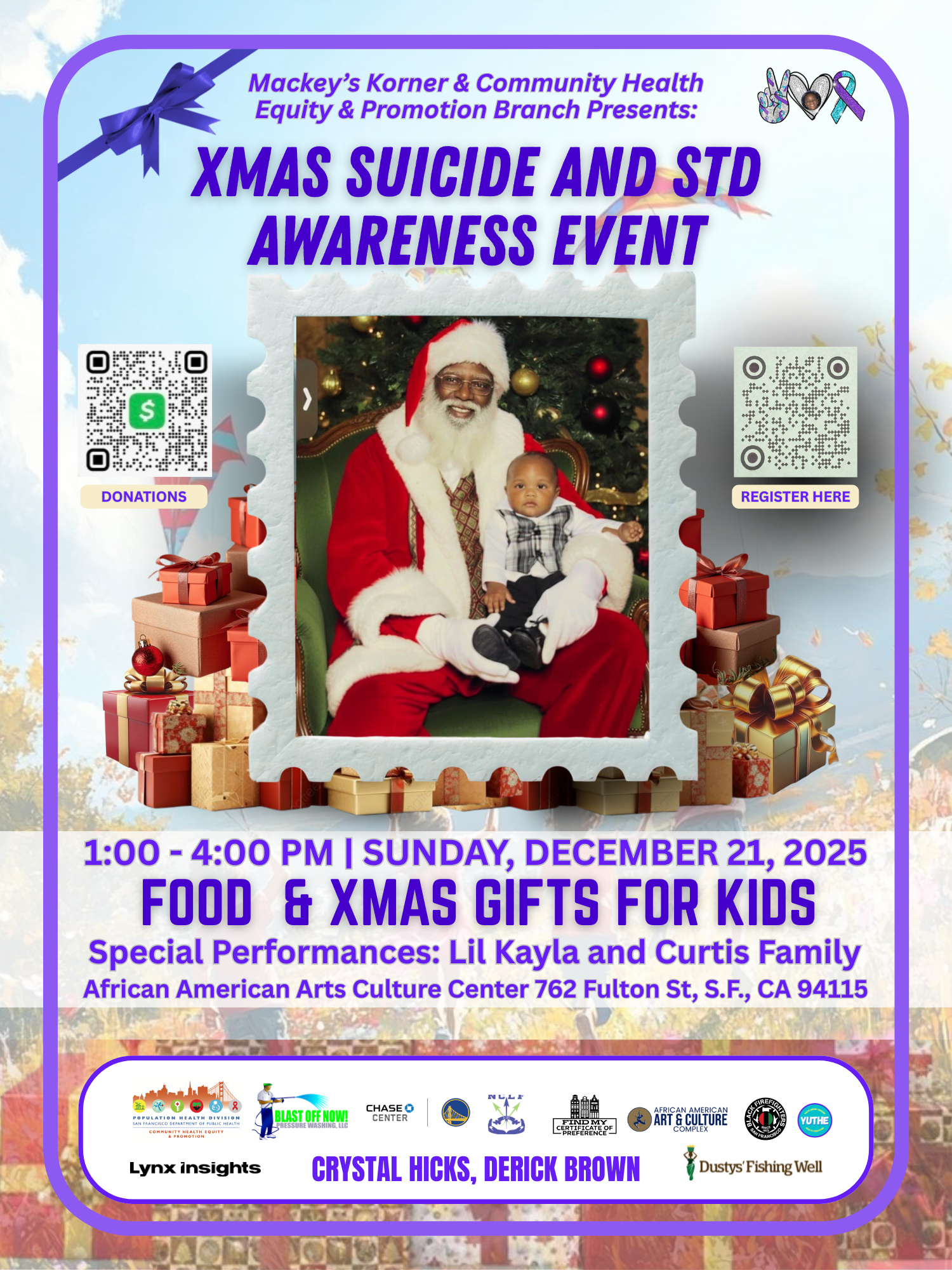 Mackey's Korner Suicide Awareness & STD Prevention