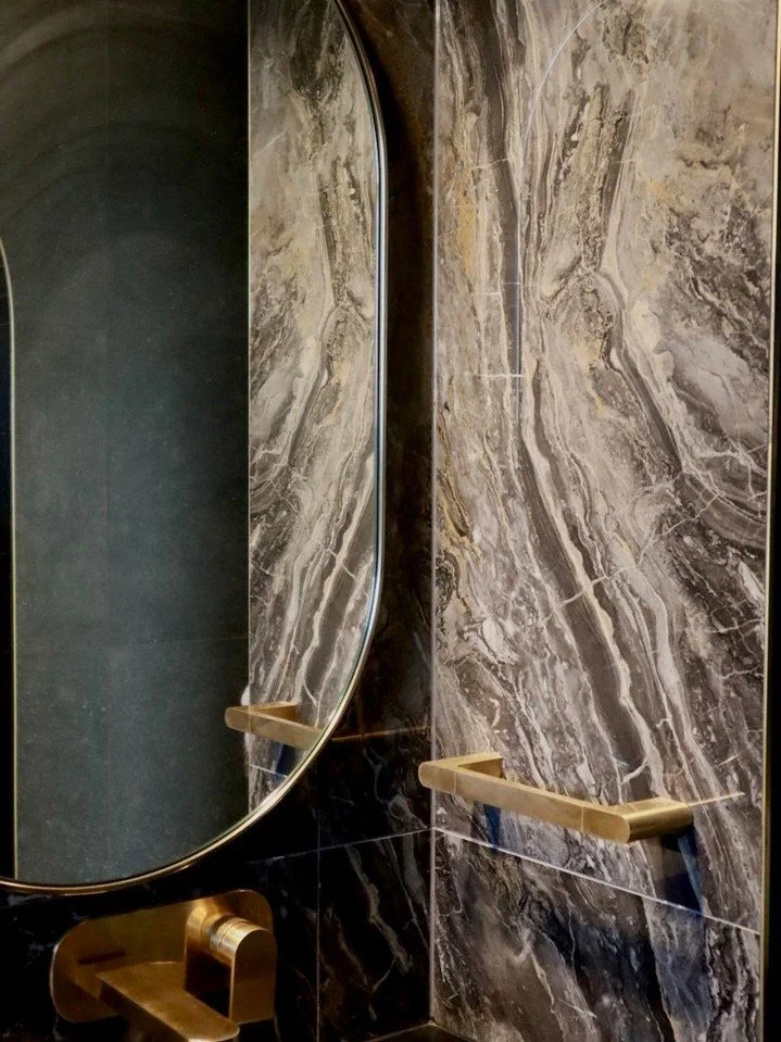 Introducing PROJECT MARMOR 

Bold textures, refined details. 

A statement in natural stone, anchored by gold fittings. 

For interiors made interesting, we are you girls. 

Interior Design: @moriandcurllstudio
Builder: Barnett Building