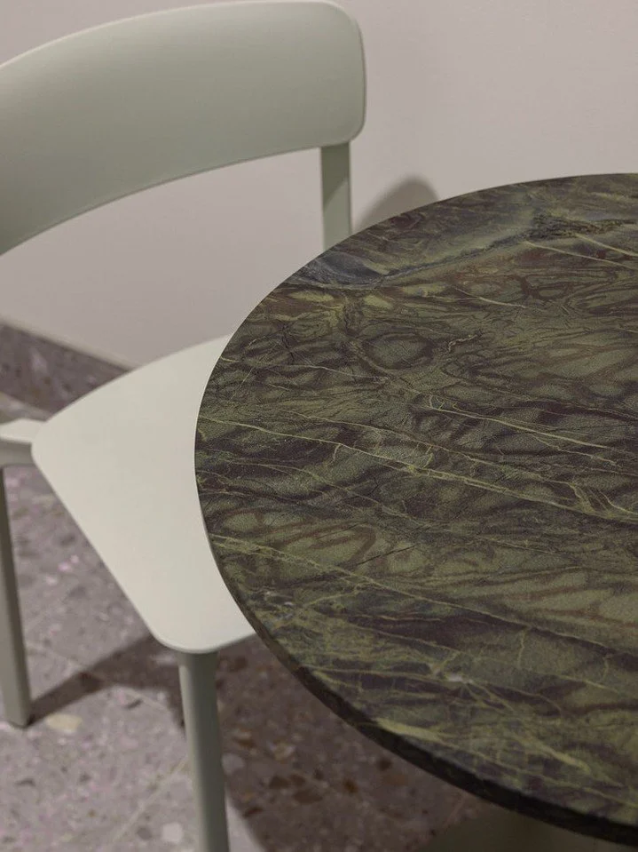 Handcrafted in Australia with Unrivalled Stone, this bespoke piece features the captivating texture and hues of Vitoria Regia stone in a leathered finish.

Interior Design @moriandcurllstudio
Builder @forever_build
Bespoke Table @unrivalled.stone 
St