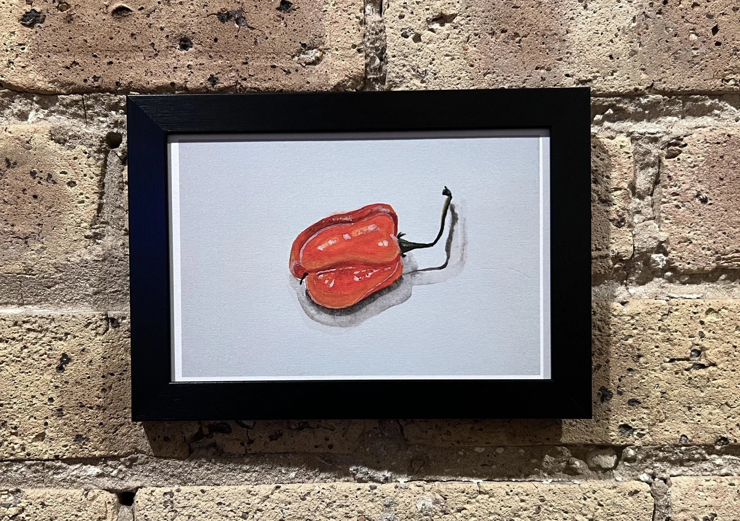 Habenero Pepper Framed.jpg