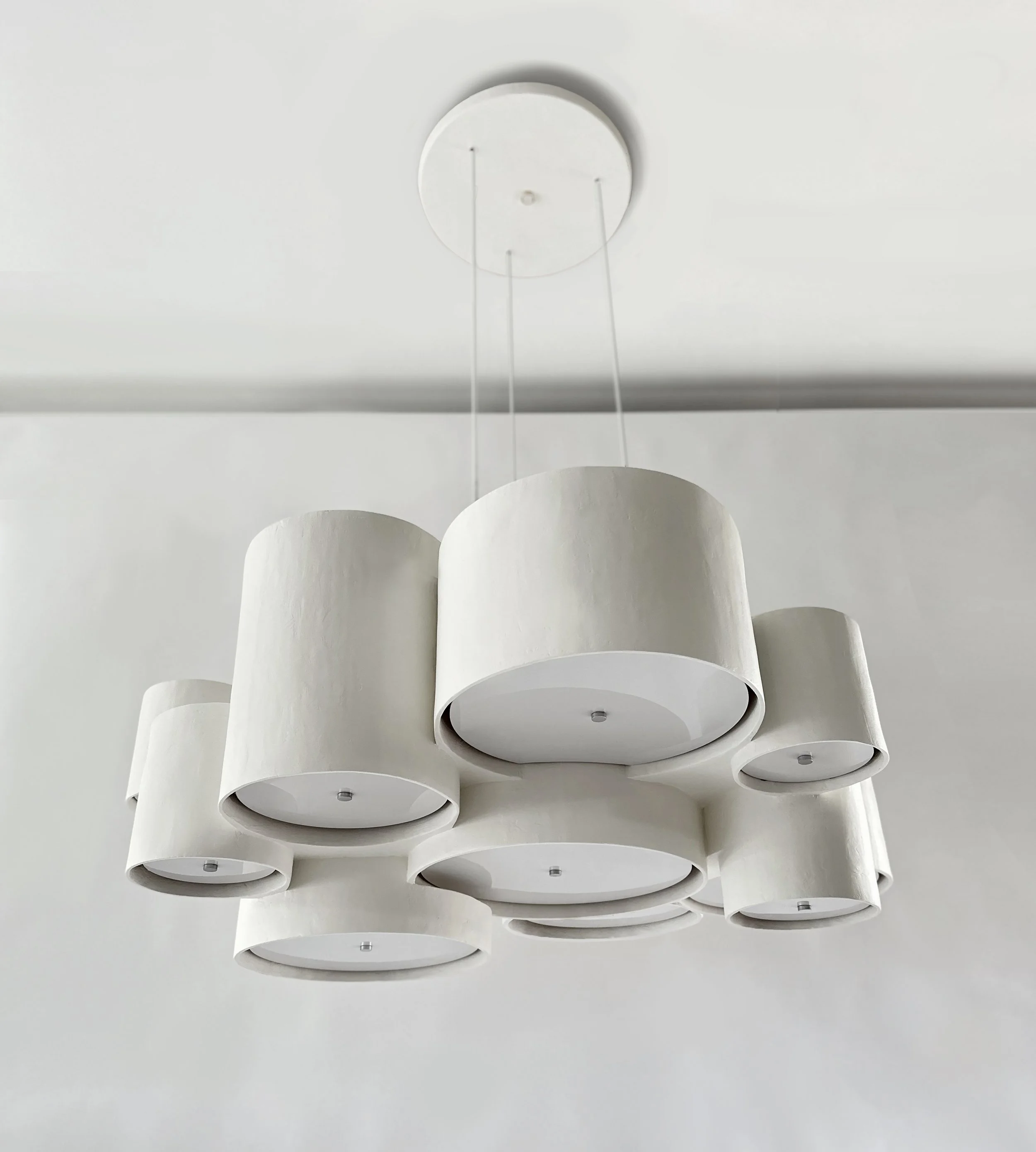 CUSTOM-SIZED ROUND CLUSTER CHANDELIER (32691)