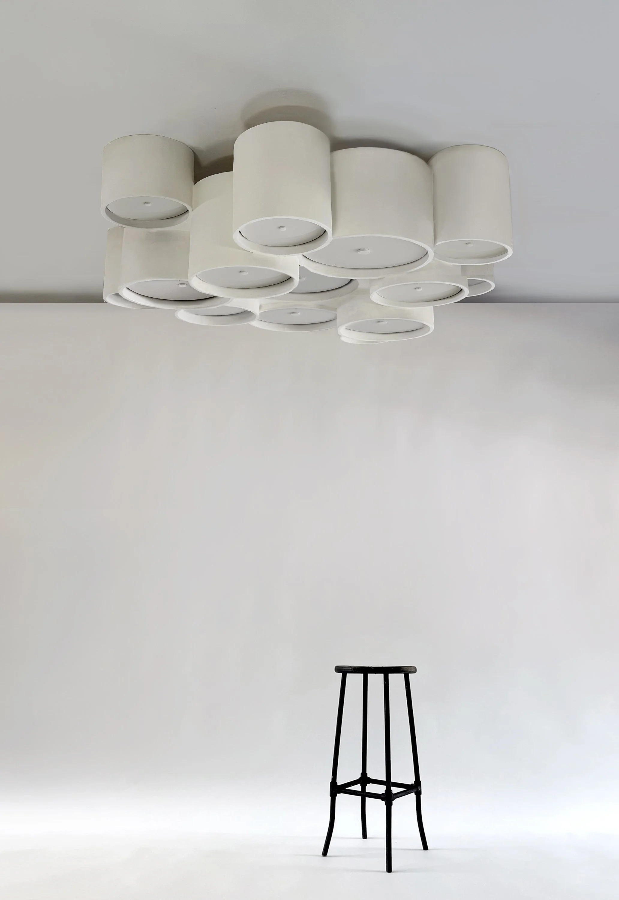 CUSTOM SEMI-FLUSH ROUND CLUSTER 32738