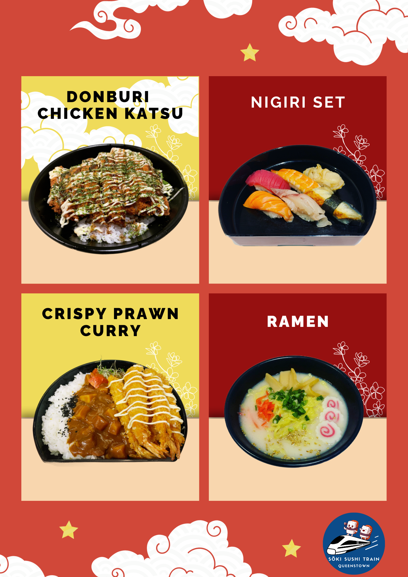 Menu — Sōki Sushi Train