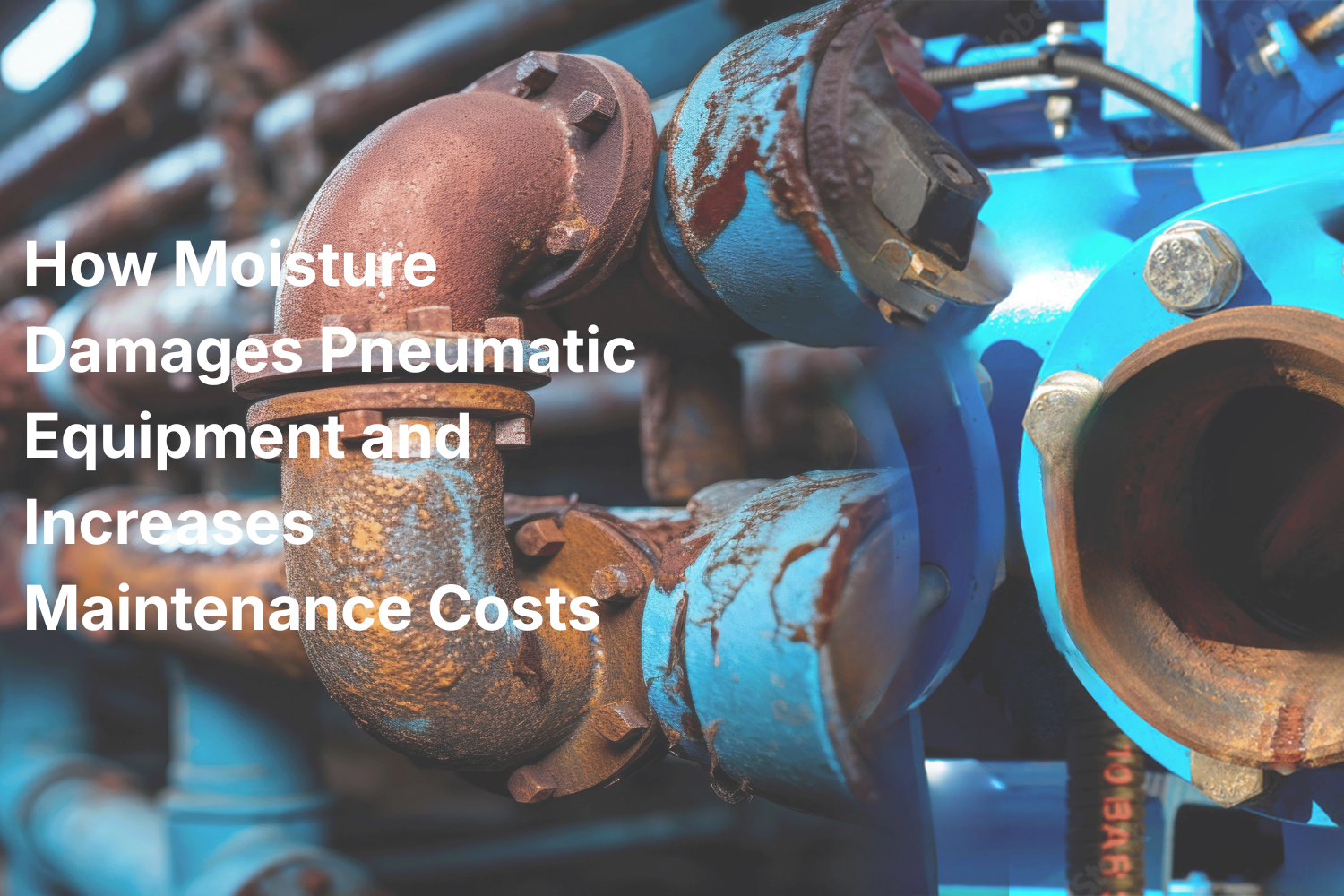 How Moisture Damages Pneumatic Equipment and Increases Maintenance Costs