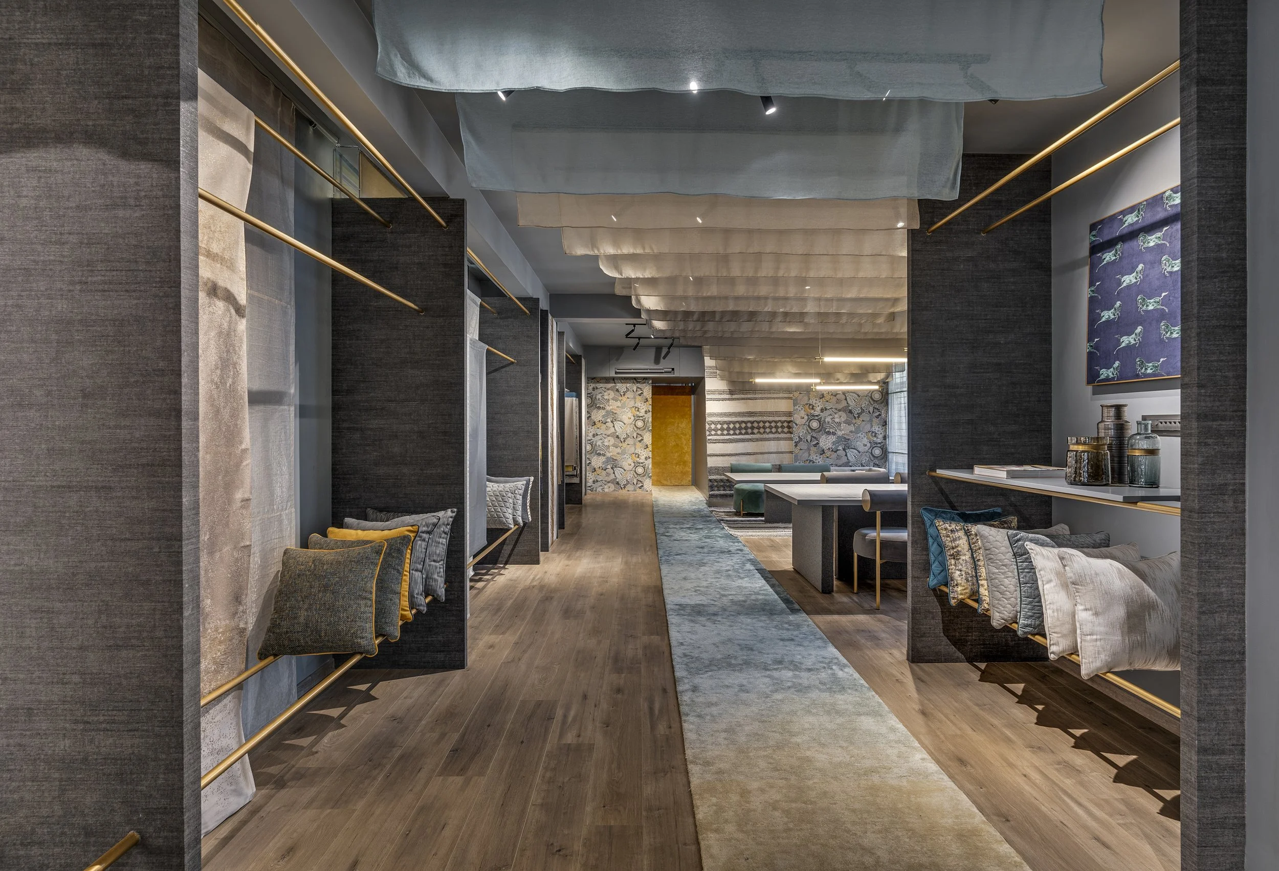 Moire Experience Center designed by Shubhda Bhutra