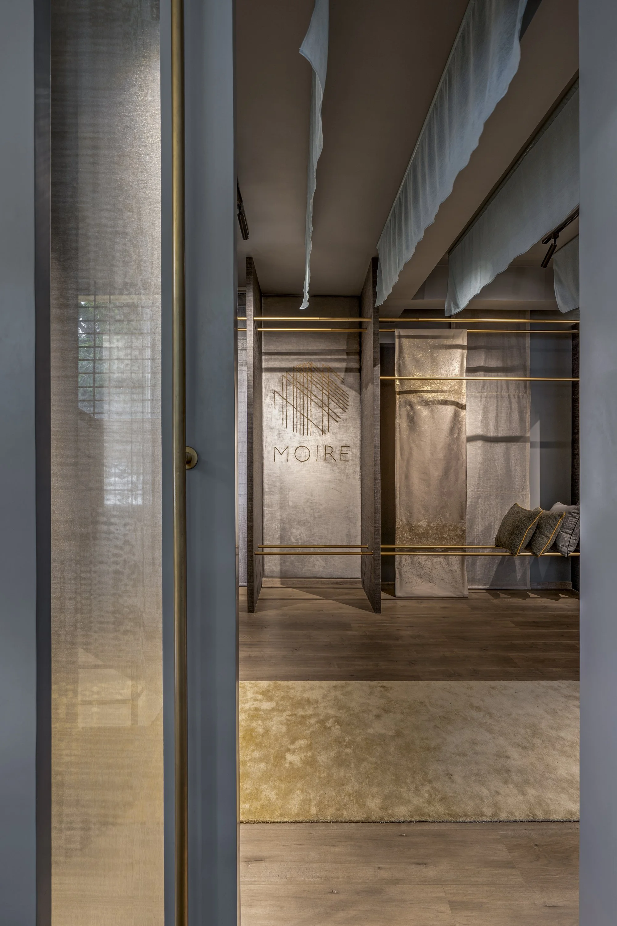 Moire Experience Center designed by Shubhda Bhutra