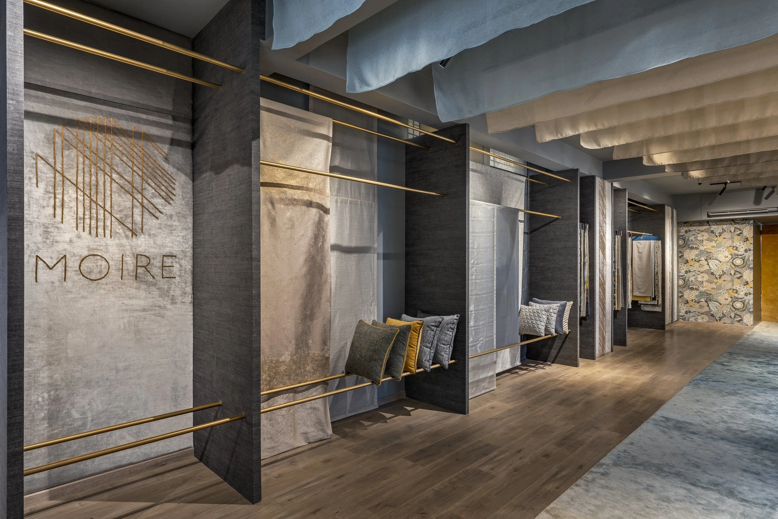Moire Experience Center designed by Shubhda Bhutra