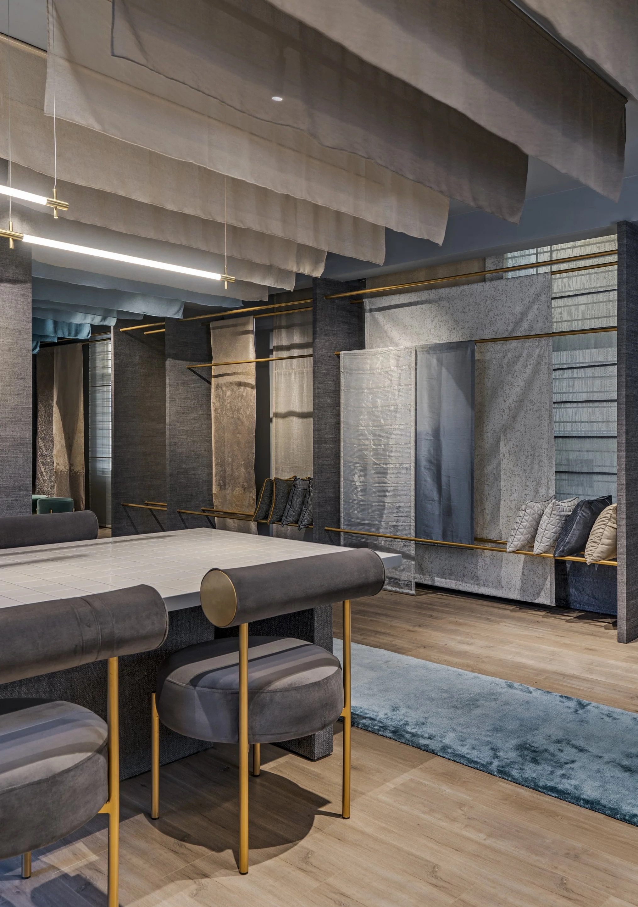 Moire Experience Center designed by Shubhda Bhutra