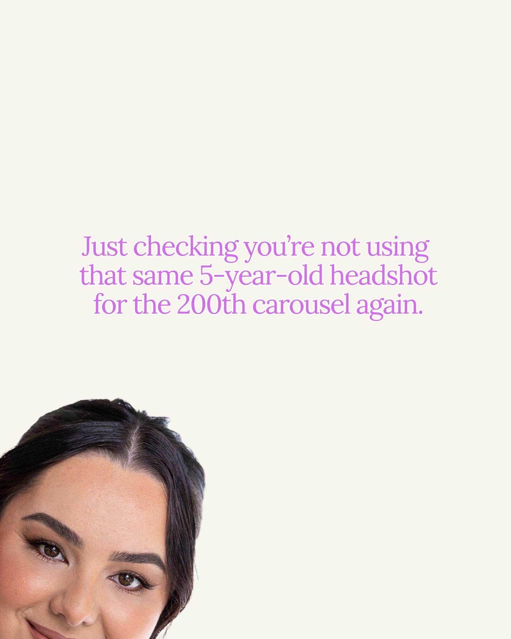 JUST CHECKINGGGGG! xx

If you relate to any of these slides and my checking in has flagged something for you, lets get planning your shoot gf 💋

(+ secure one of the last spots for March 27th Shoot day - bookings CLOSE on Sunday!) Link in bio with a