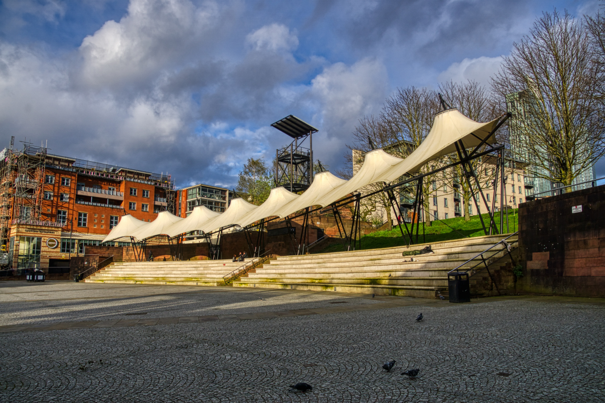 Castlefield Bowl Manchester Special Structures Lab Castlefield Bowl Manchester Special Structures Lab