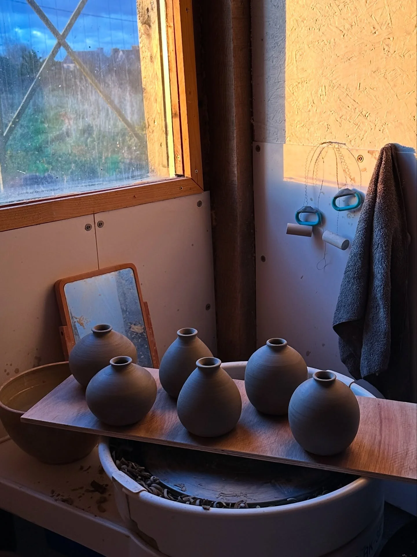 The nice light and the sunset that made it