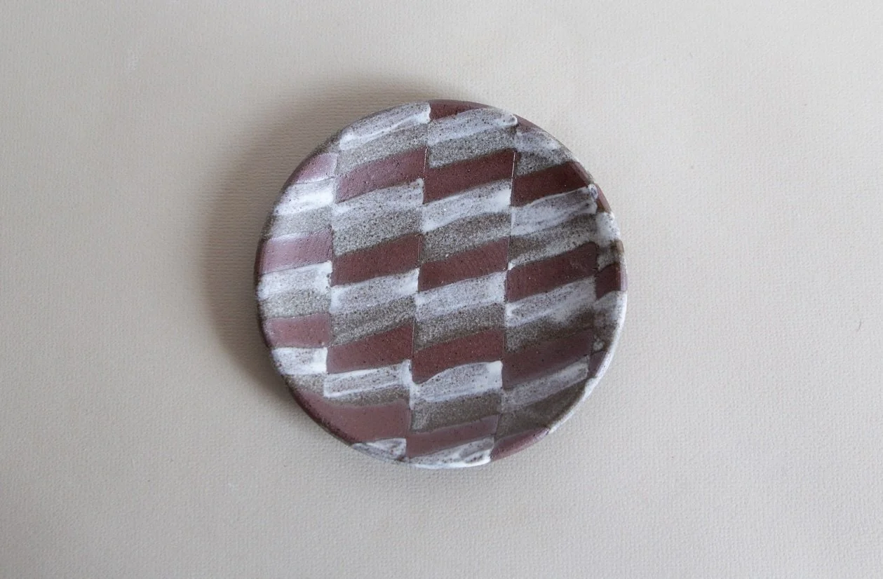 I&rsquo;m a big lover of pattern, but never much use it in my own work, as my fine art instinct usually takes over.

But I have free will with what I make (!) so for these I wanted to have some fun making patterns in a range of techniques- using pain