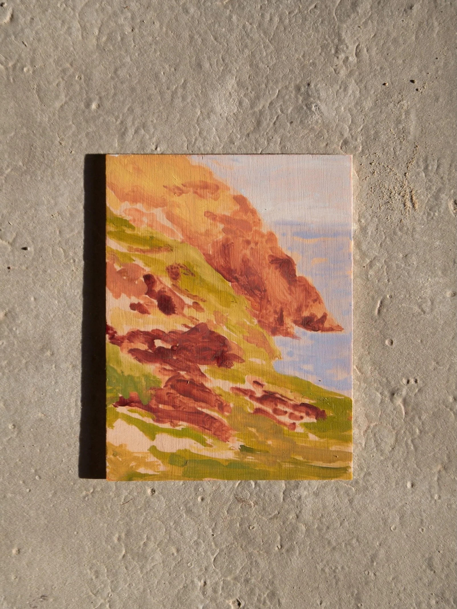 I took a little step back from painting this past year, not necessarily intentionally but I guess other things took my attention and the drive to paint wasn&rsquo;t there.

Having created series of works on paper earlier in the summer, I realised a b