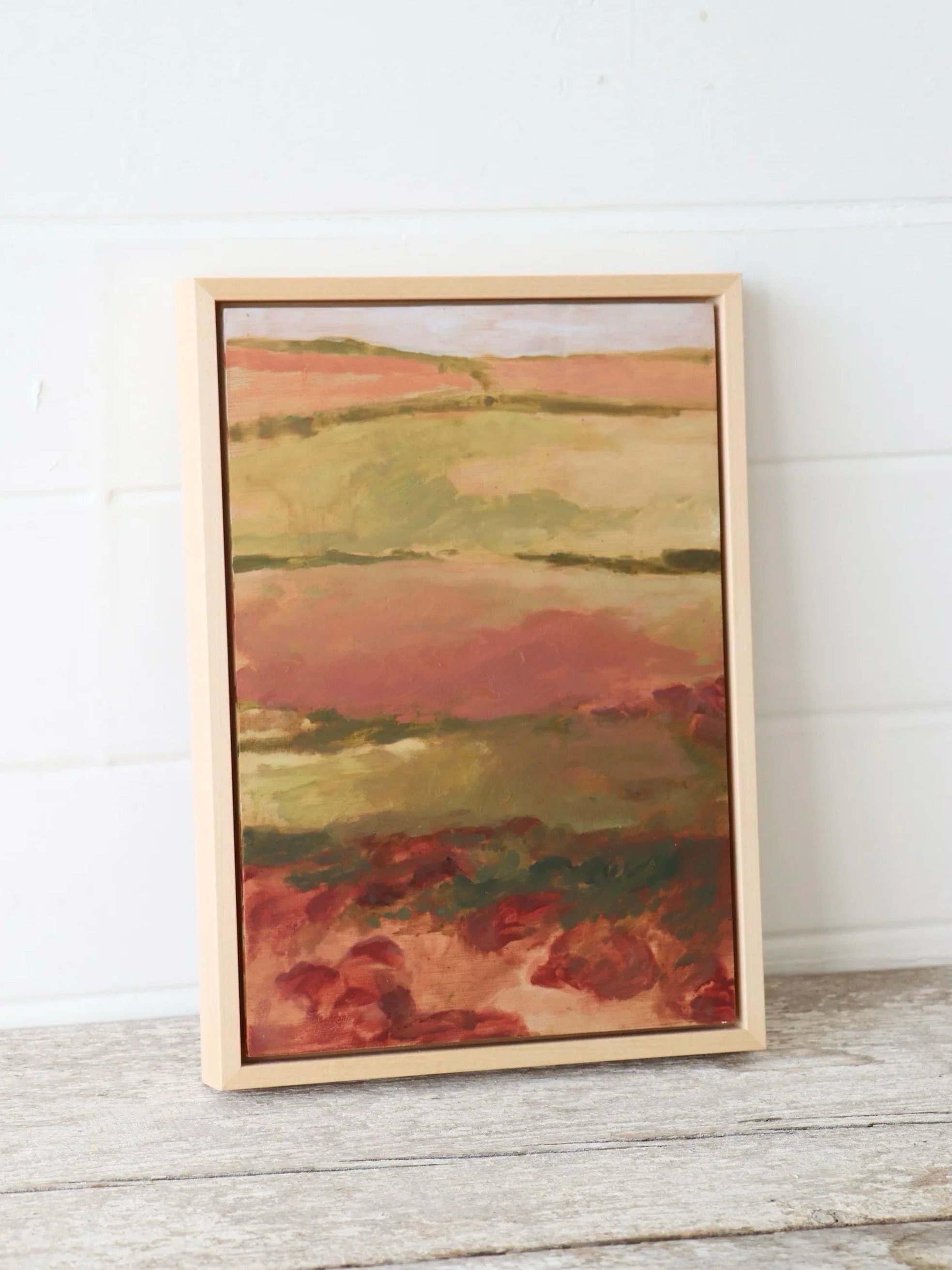 Another painting from the show, with all the colours of a warm day

St Agnes Fields 

@morgansfalmouth