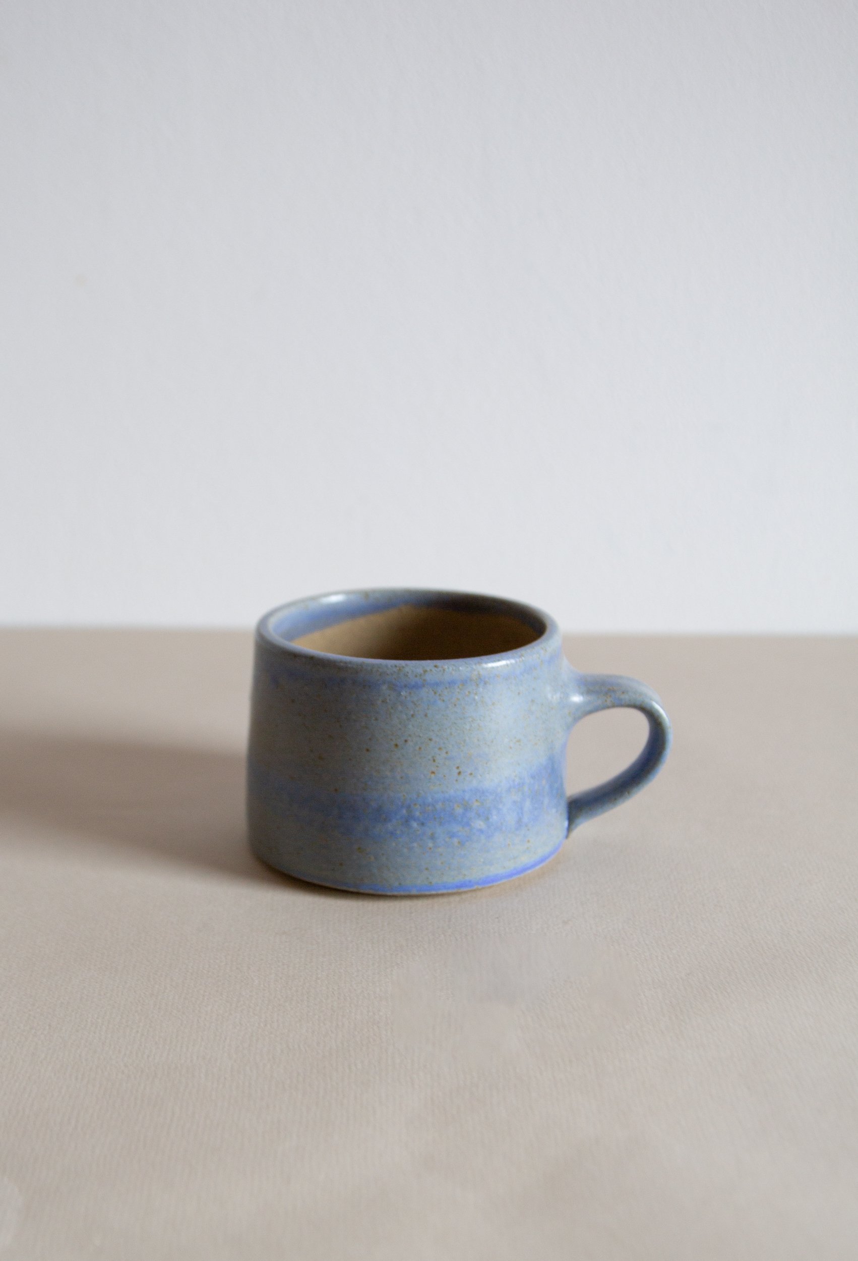 Wide Mug in Denim