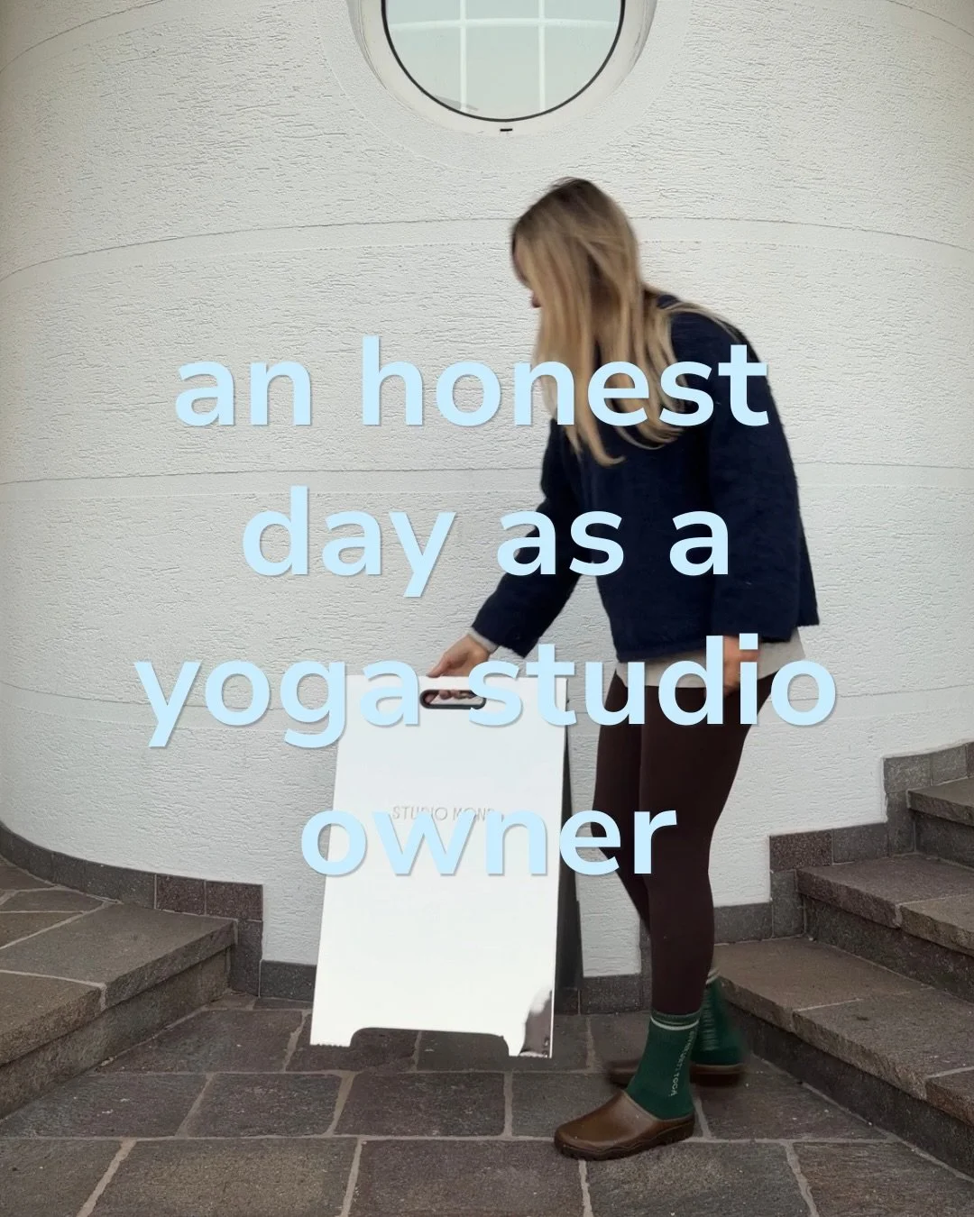 I think a lot of people imagine running a yoga studio consists of practicing all day, candles everywhere, and endless cups of tea. 

And some days it is. But most days it&rsquo;s getting up early and working late, emails, covering classes and trying 