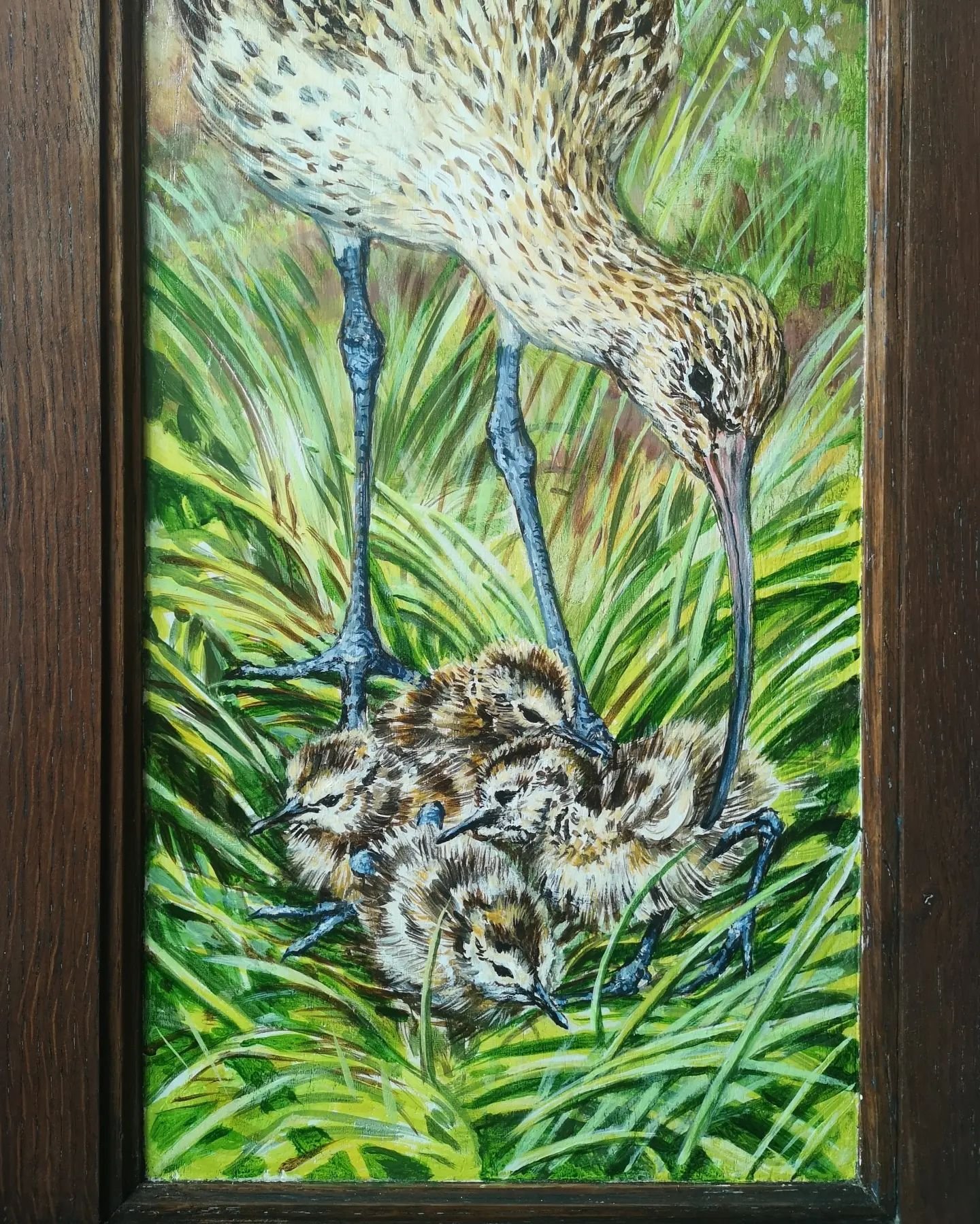 Only two days left to bid! My Curlew Altarpiece is at auction, in support of @curlewaction @marycolwell1 efforts to protect these wonderful birds.

app.galabid.com/wcd2024/items Link in bio

#curlew #curlewaction #curlews