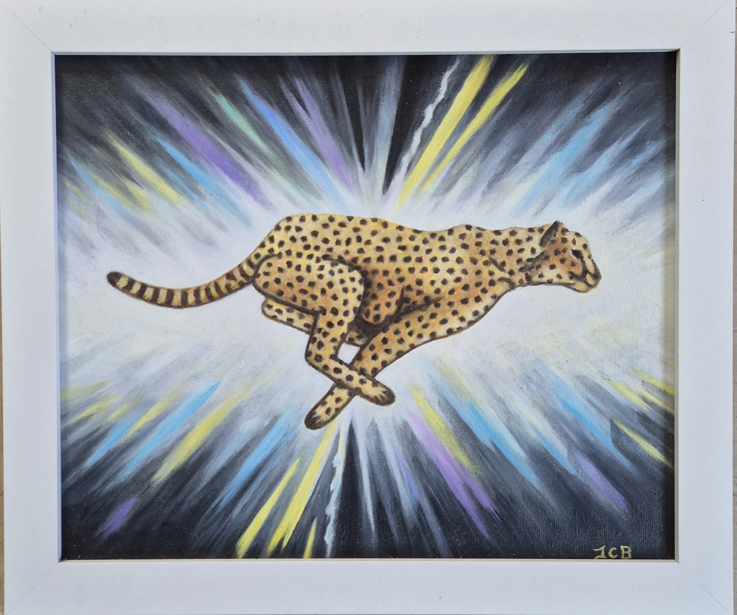 Cheetah 2 
Oil on canvas