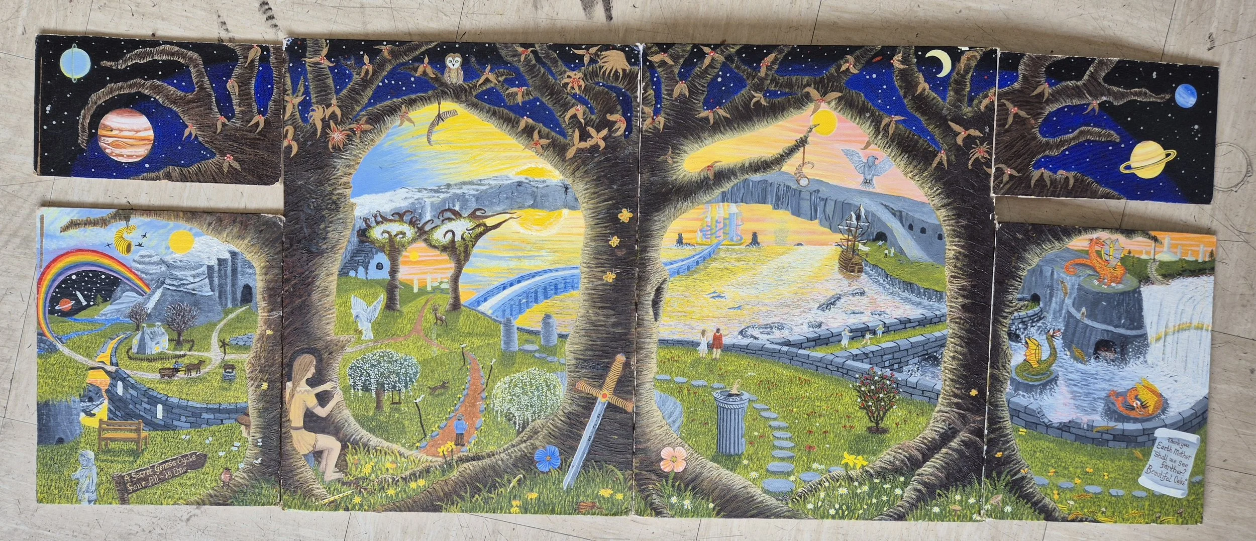 Oils on Canvas