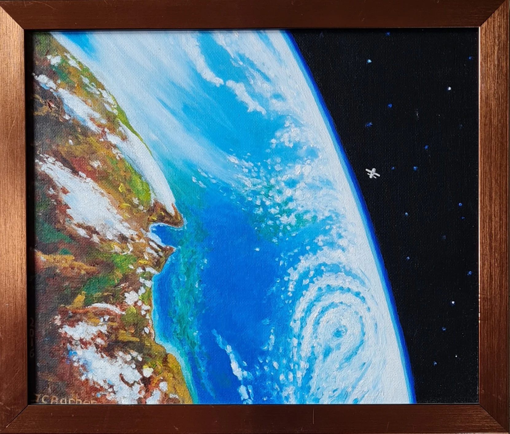 Earth' Oil on canvas