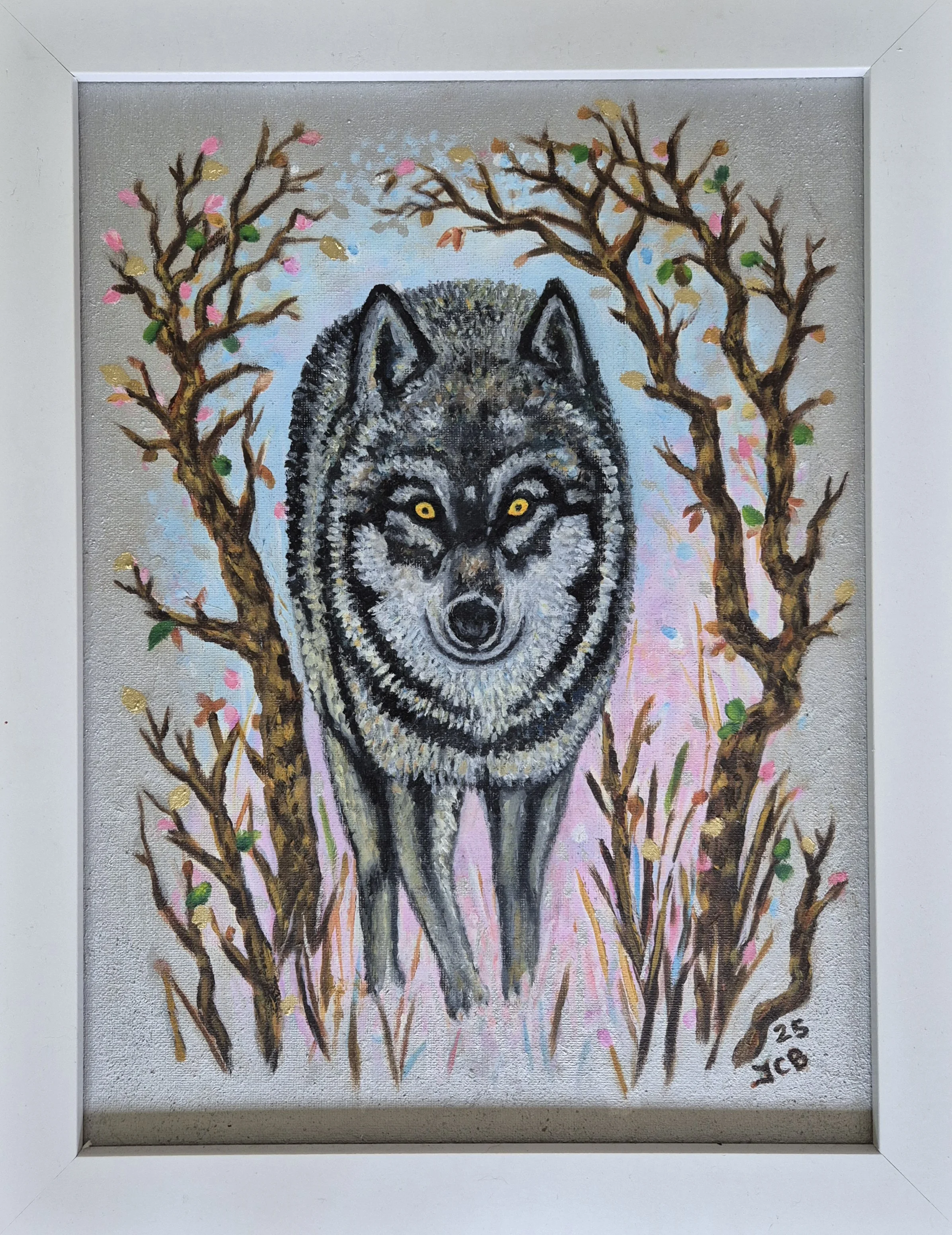 Silver Hunt
Oils on Canvas