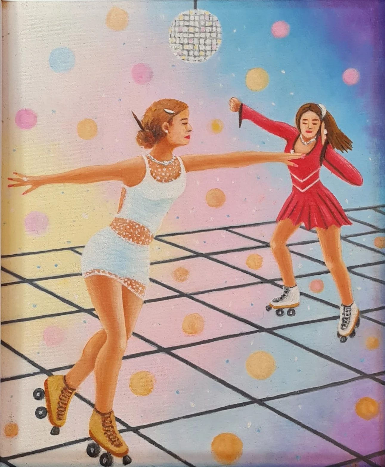 Rolla Disco'  Oils on canvas