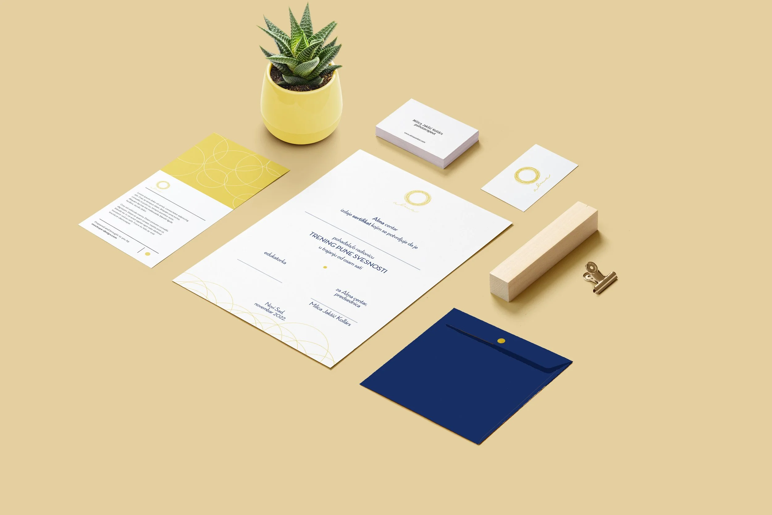 Alma - Branding & Visual Identity for a Psychology Practice