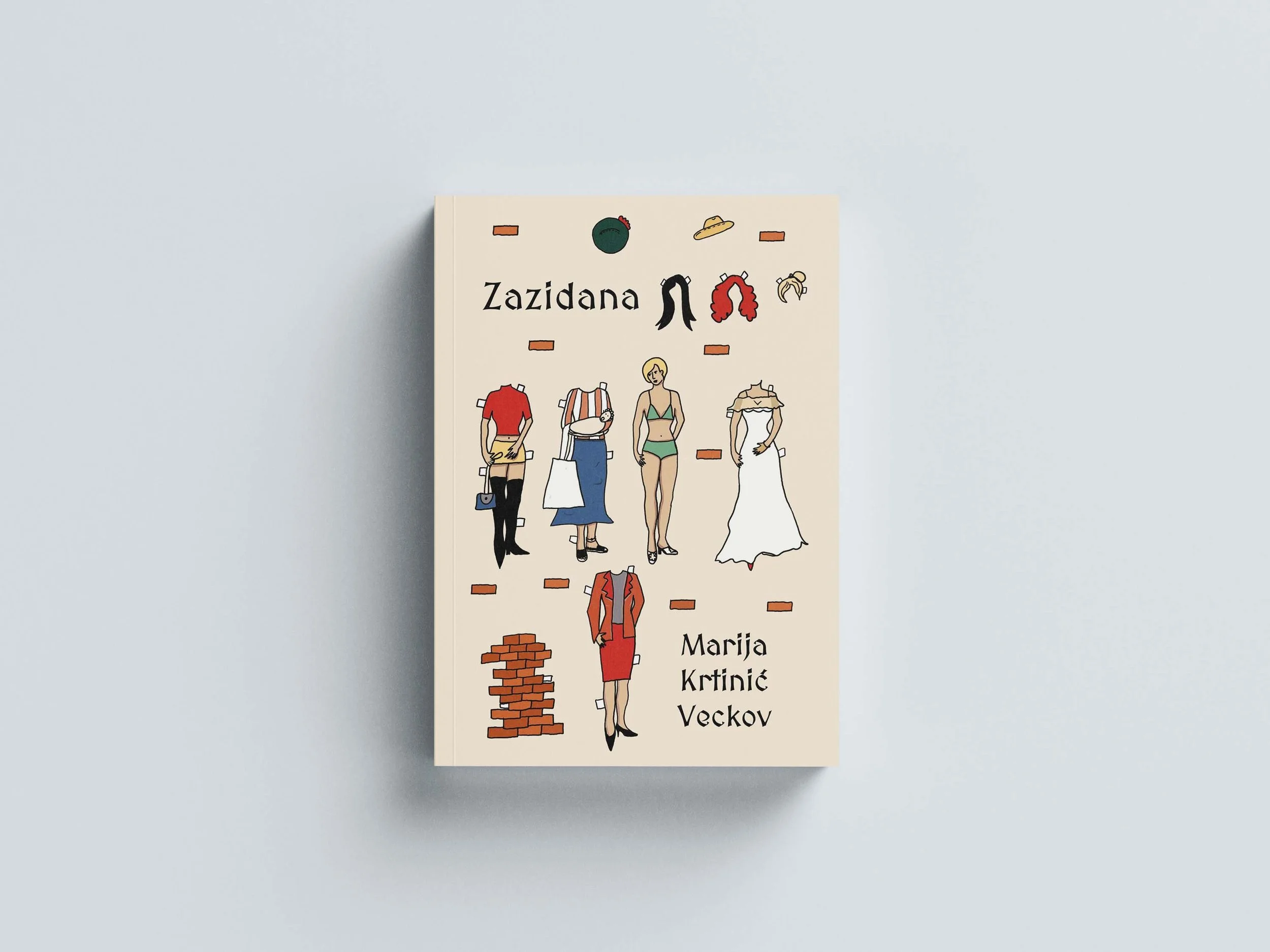 Book Cover Design for Zazidana