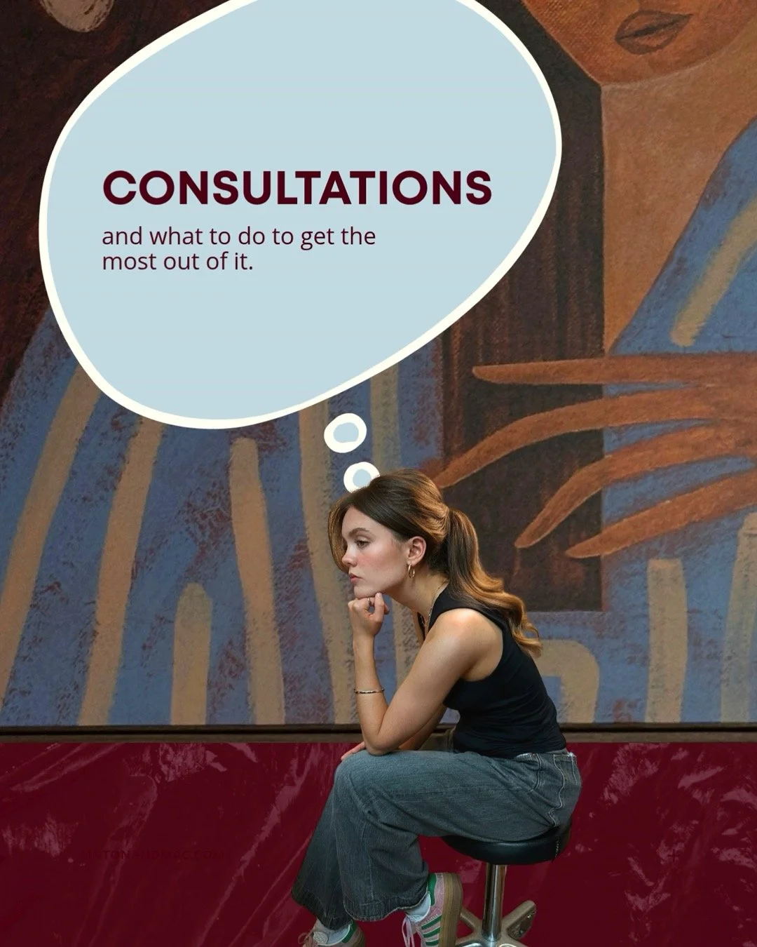 Your consultation questions, answered. 👇

Turning up to a hair consultation and not knowing what to expect is more common than you think &mdash; so we broke it down. 

What to bring, what you'll be asked, and why the honest answers always get you be