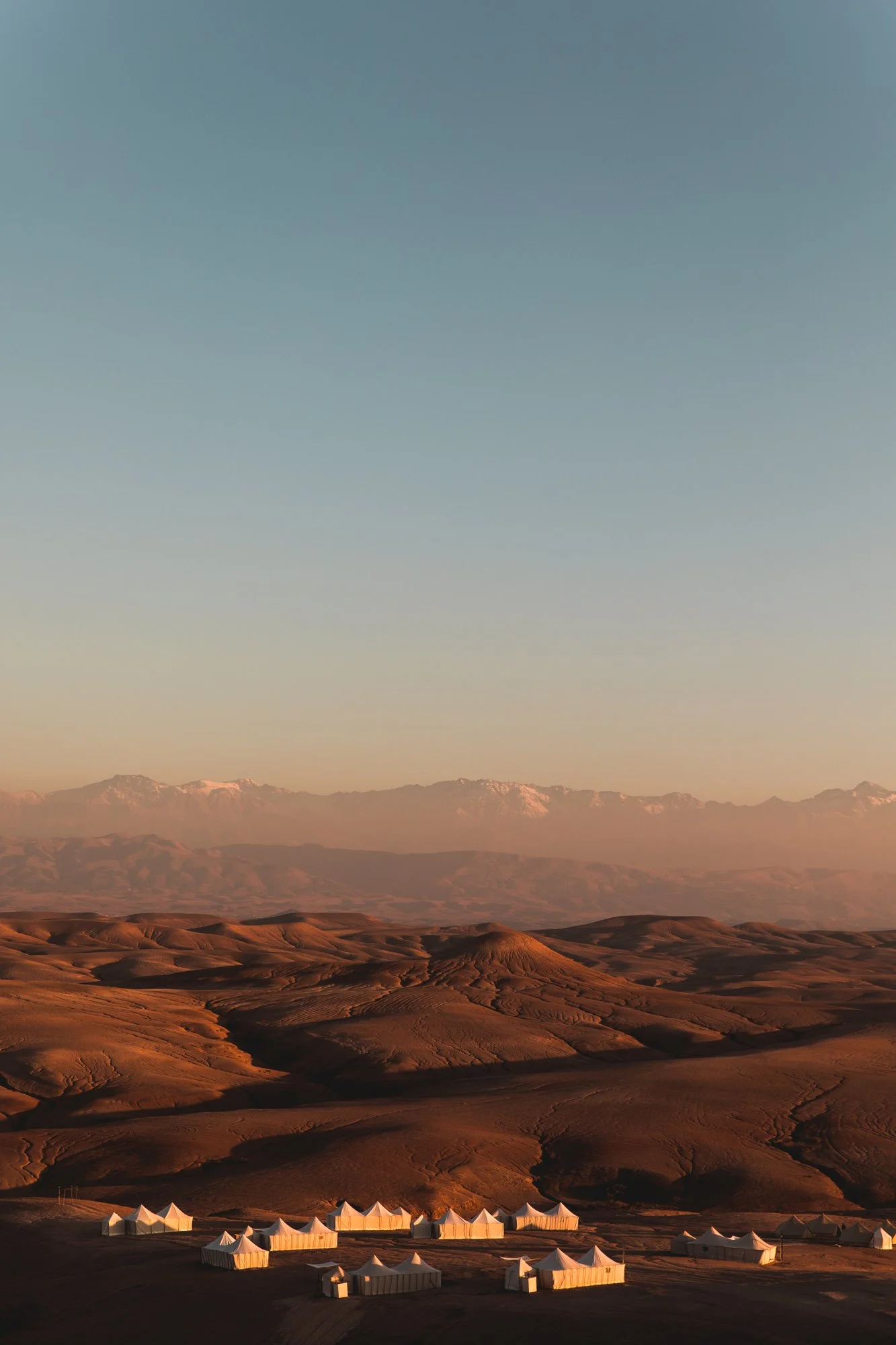 Scarabeo Camp, Agafay Desert, Morocca Photography by Sophia van den Hoek, Studio Unfolded
