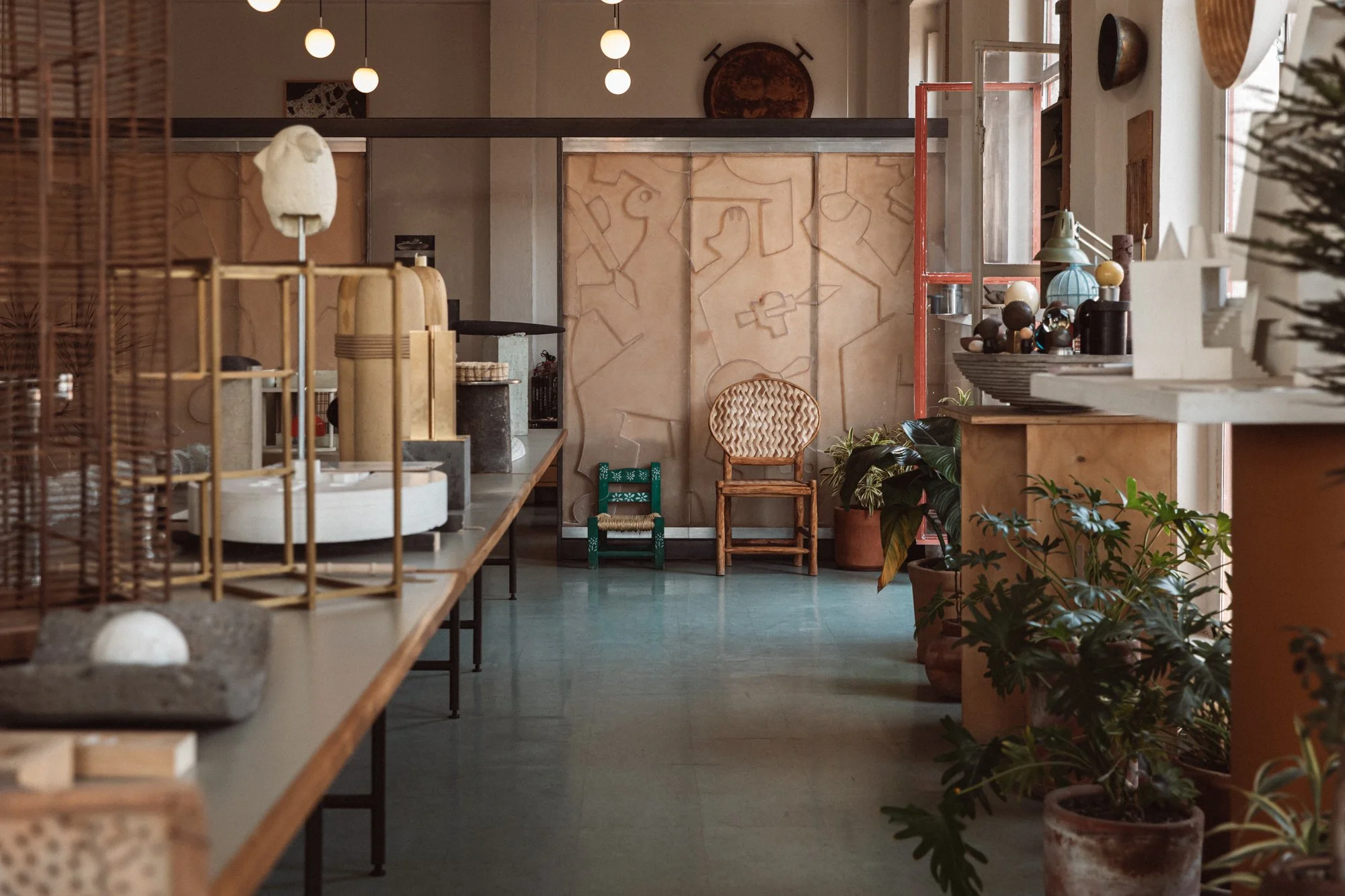 Studio Tezontle's creative workspace  in historic Centro in Mexico City 