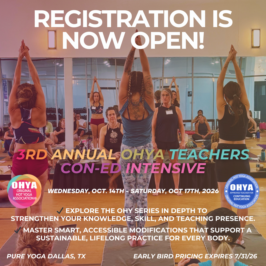 OHYA Teachers Con Ed Intensive  2026  Pricing (Active OHYA Teacher Directory Members)