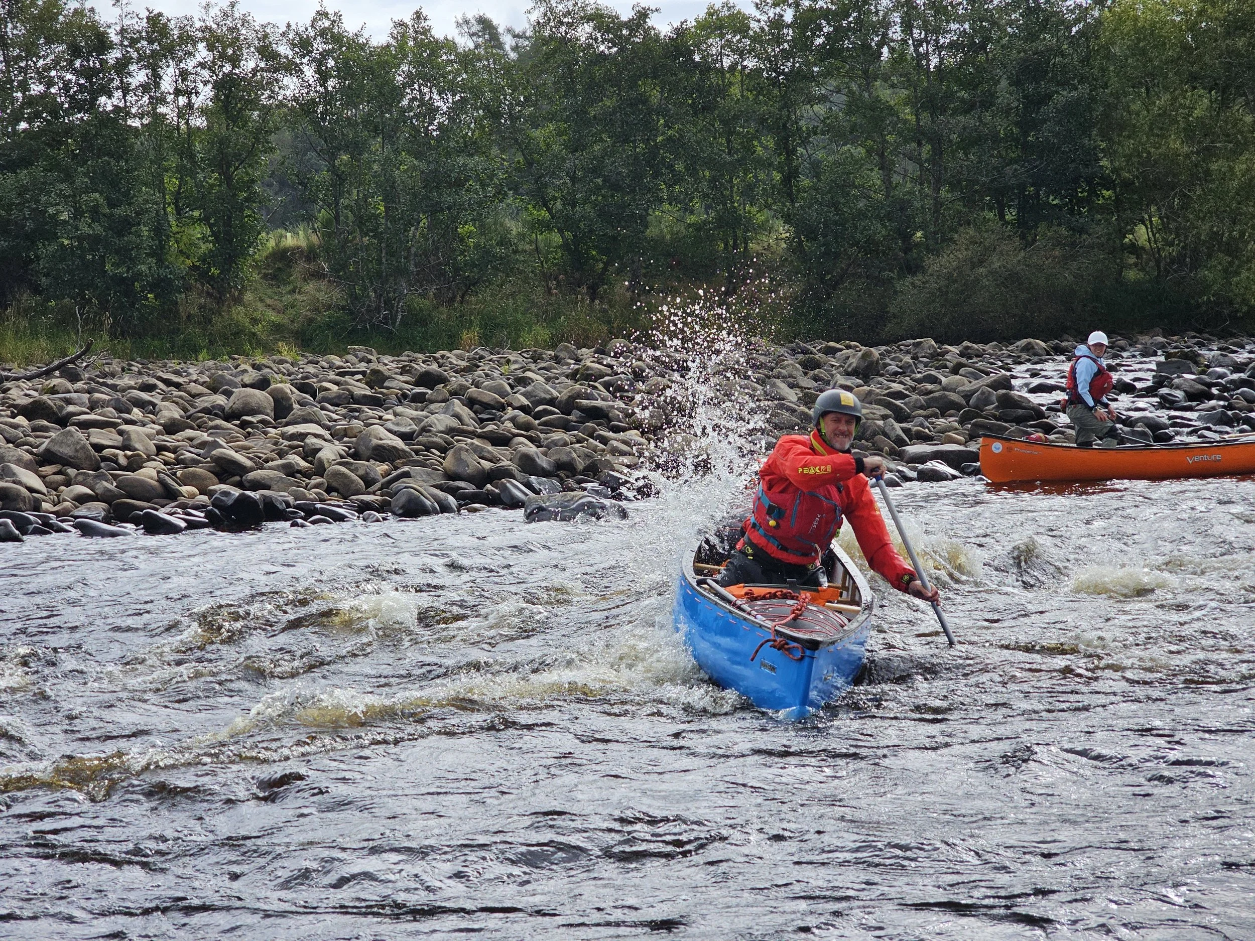 Confidence booster on the river Tay