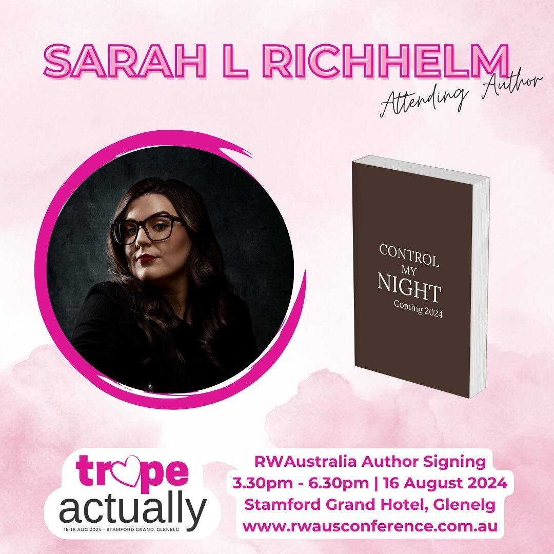 ✨ So excited to be part of the magic at the RWA 2024 Author Signing! It will be my very first event (!) so I can&rsquo;t wait to see everyone in person, sign copies of my debut and talk stories. If you&rsquo;re in Adelaide, or looking to attend a fun