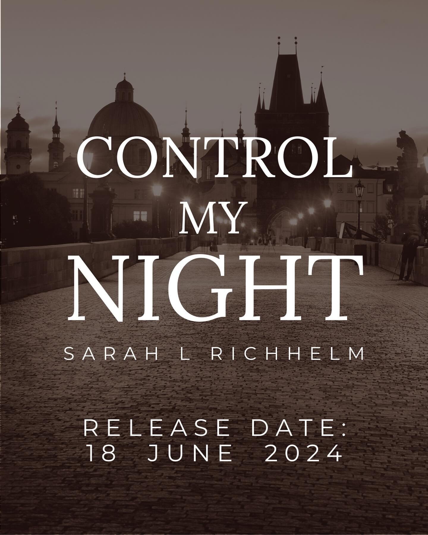 ✨ Control My Night is releasing 18 June 2024 ✨

It&rsquo;s official! My debut urban fantasy romance is coming VERY soon 🤎 104 days away, to be exact?!

*screams* 

I&rsquo;m so excited to share it with you all! This story is a love letter to the peo
