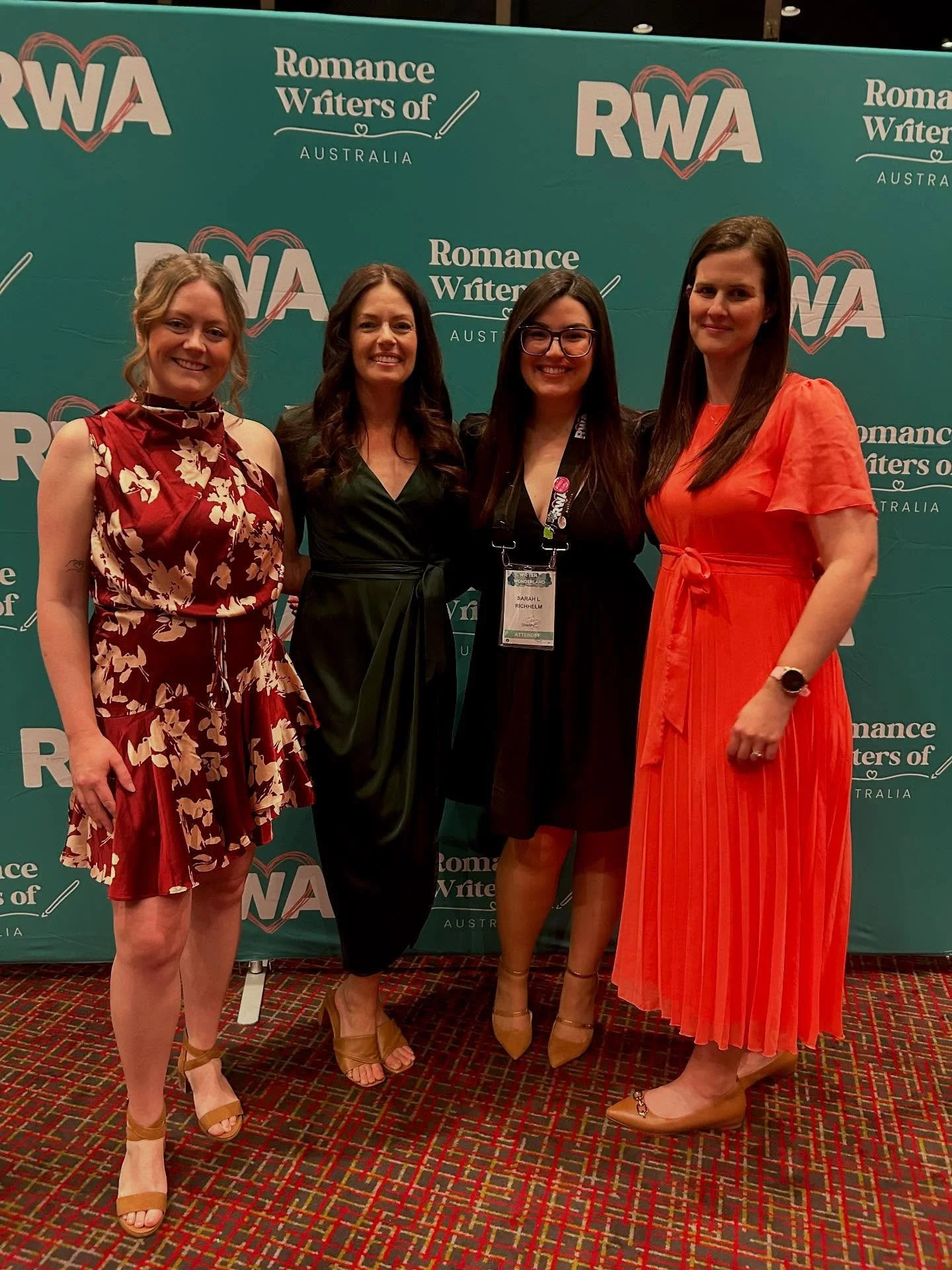 RWA Conference 2025 🤎 
My goodness, what a fun time! Heart and cup is so full after seeing some of my favourite people (and meeting new ones!) in Tasmania over the weekend for the annual @rwaaus conference. 

It&rsquo;s always such an inspiration be